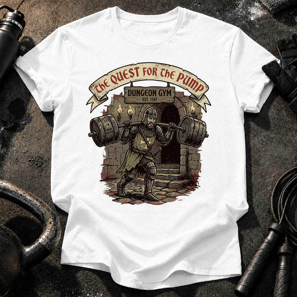 The Quest For The Pump T-Shirt