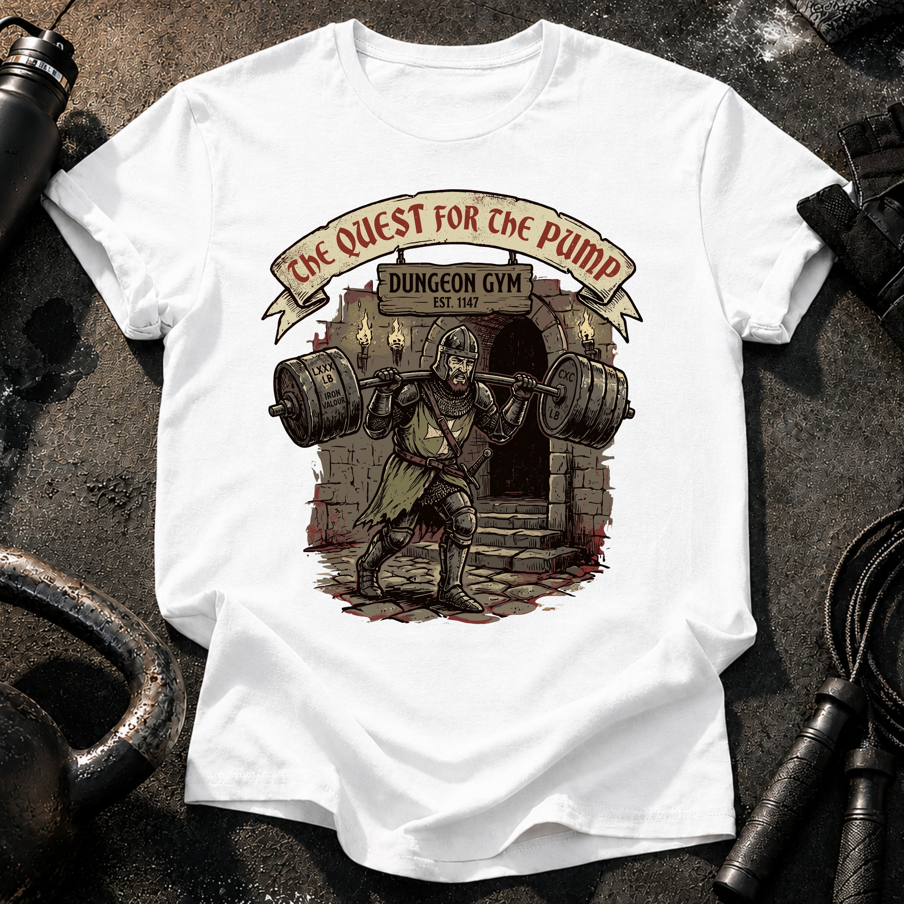 The Quest For The Pump T-Shirt