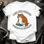 One Push Up Cat T-Shirt