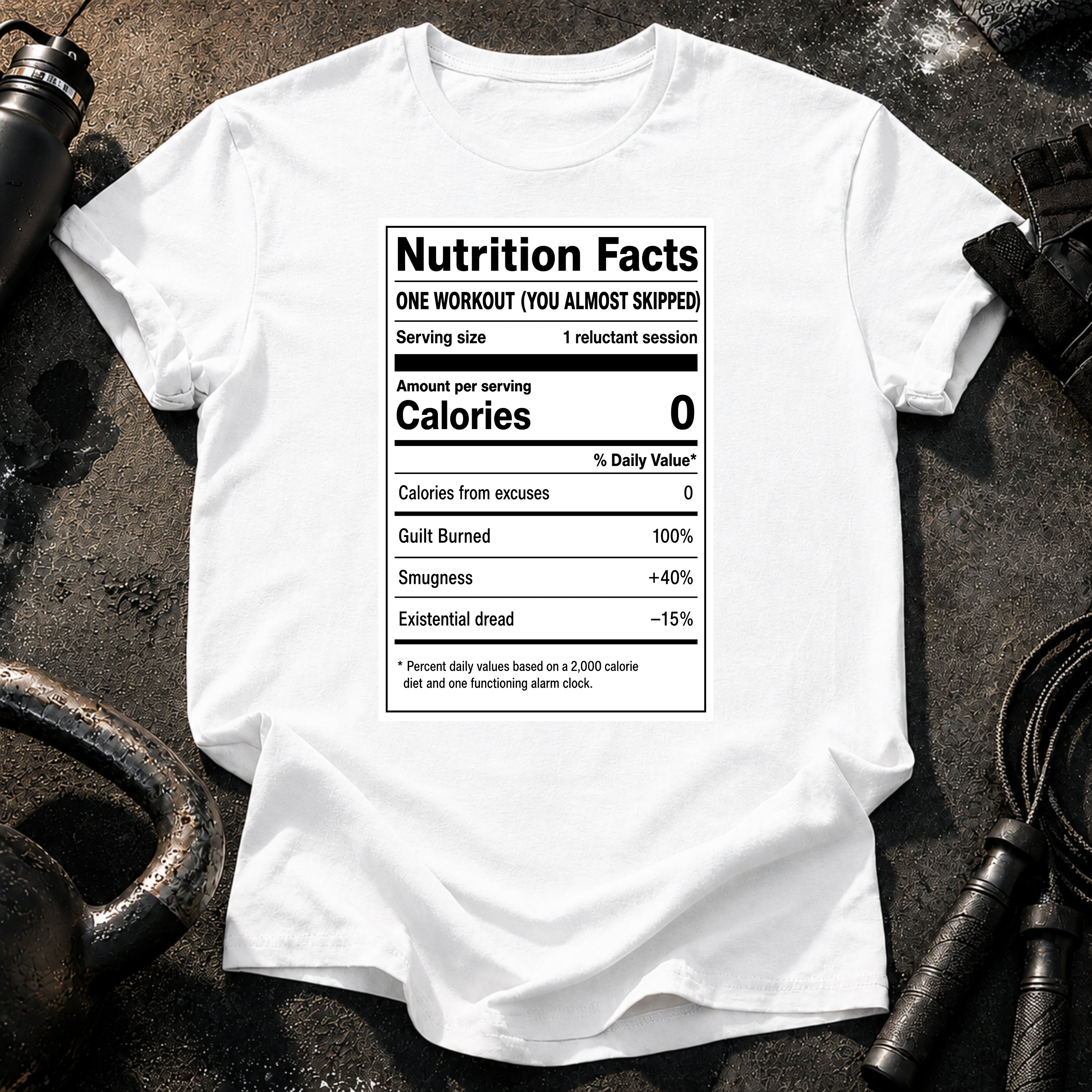Nutrition Facts Skipped T-Shirt