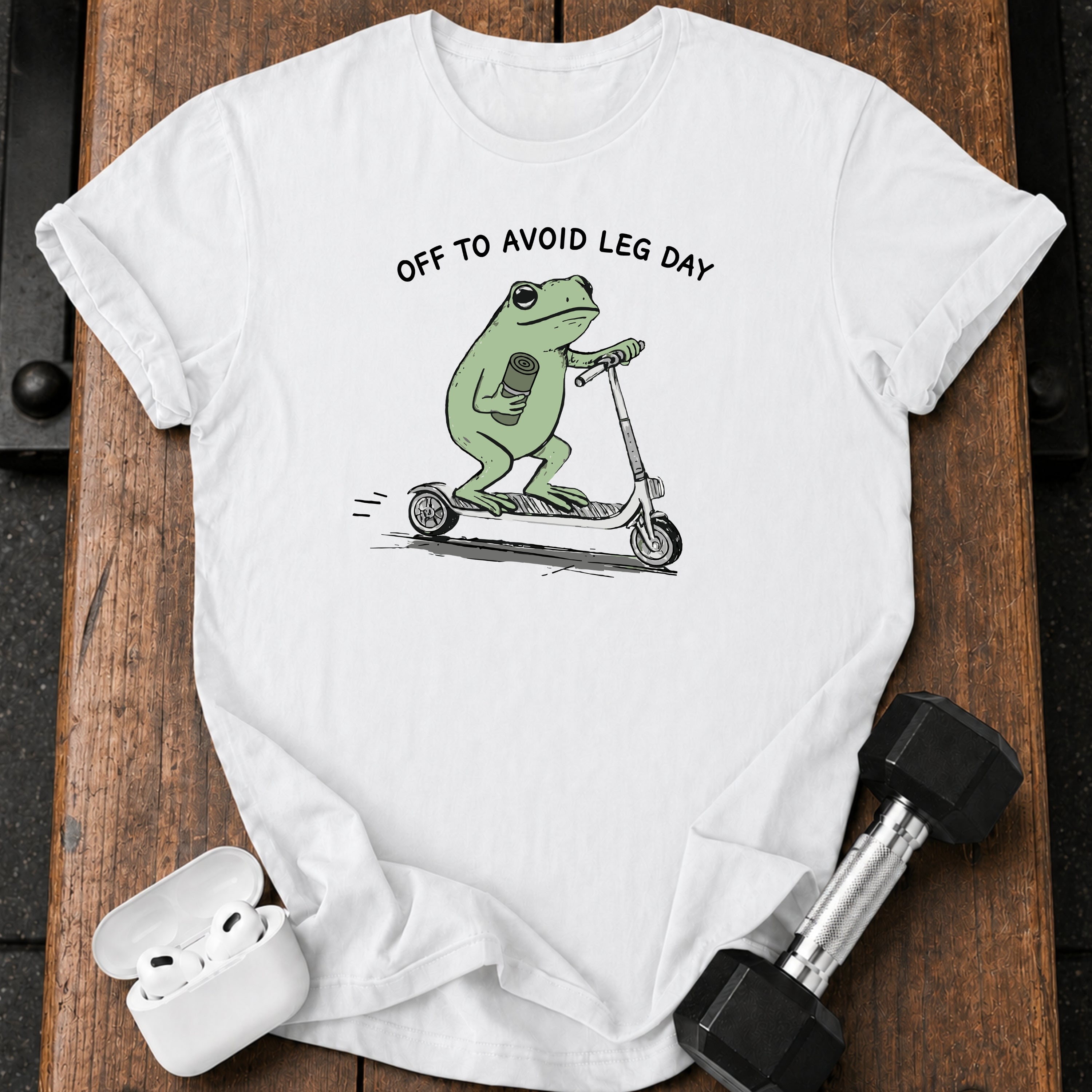 Avoiding Leg Day Frog T-Shirt