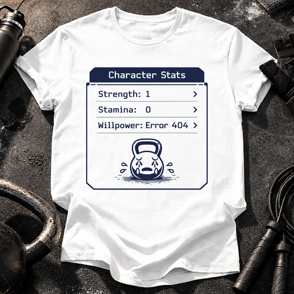Character Stats Gym T-Shirt