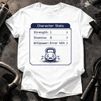 Character Stats Gym T-Shirt
