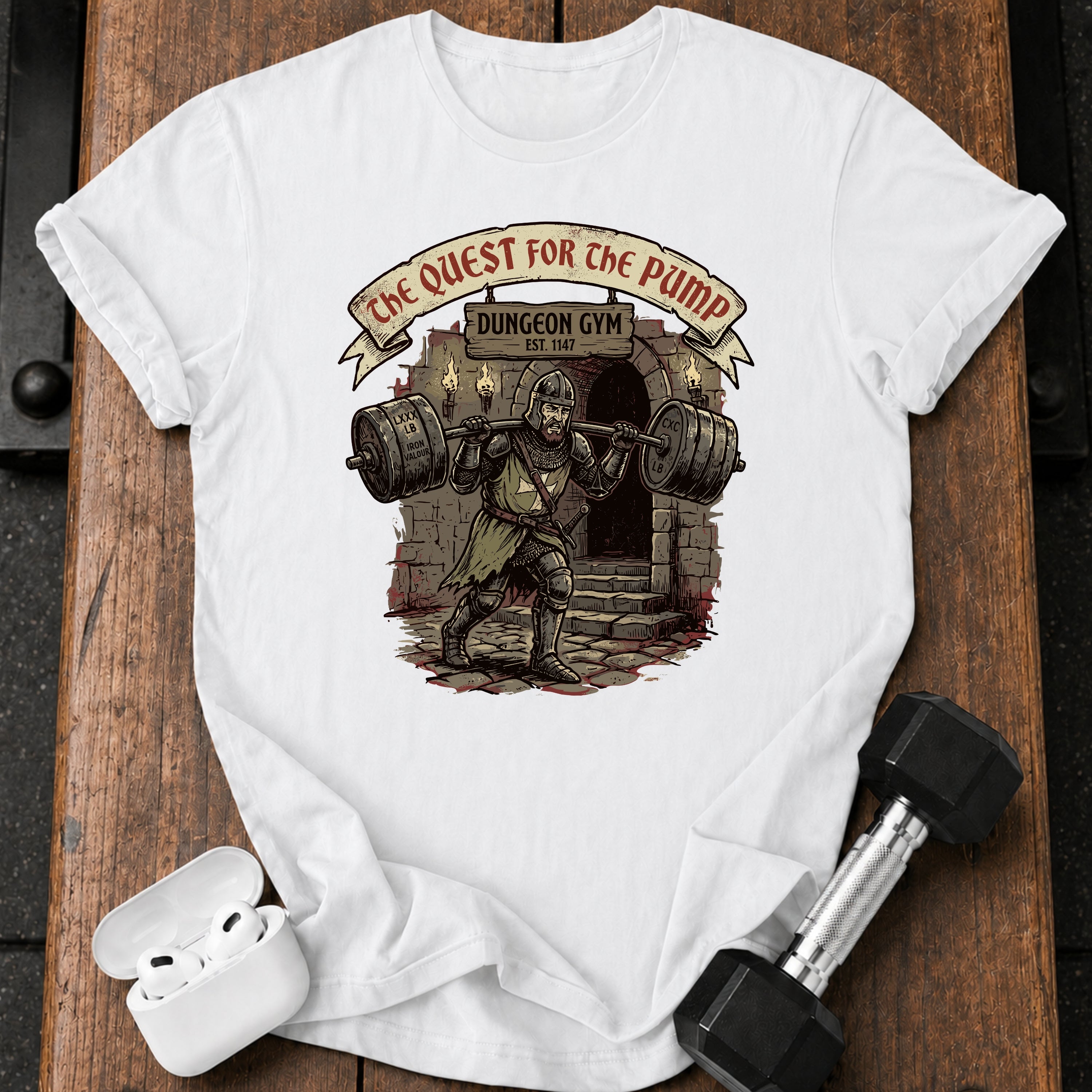 The Quest For The Pump T-Shirt