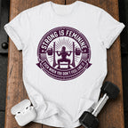 Strong Is Feminine Workout T-Shirt