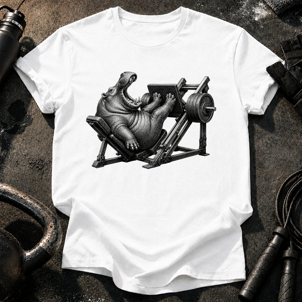 Hippo Leg Press T-Shirt