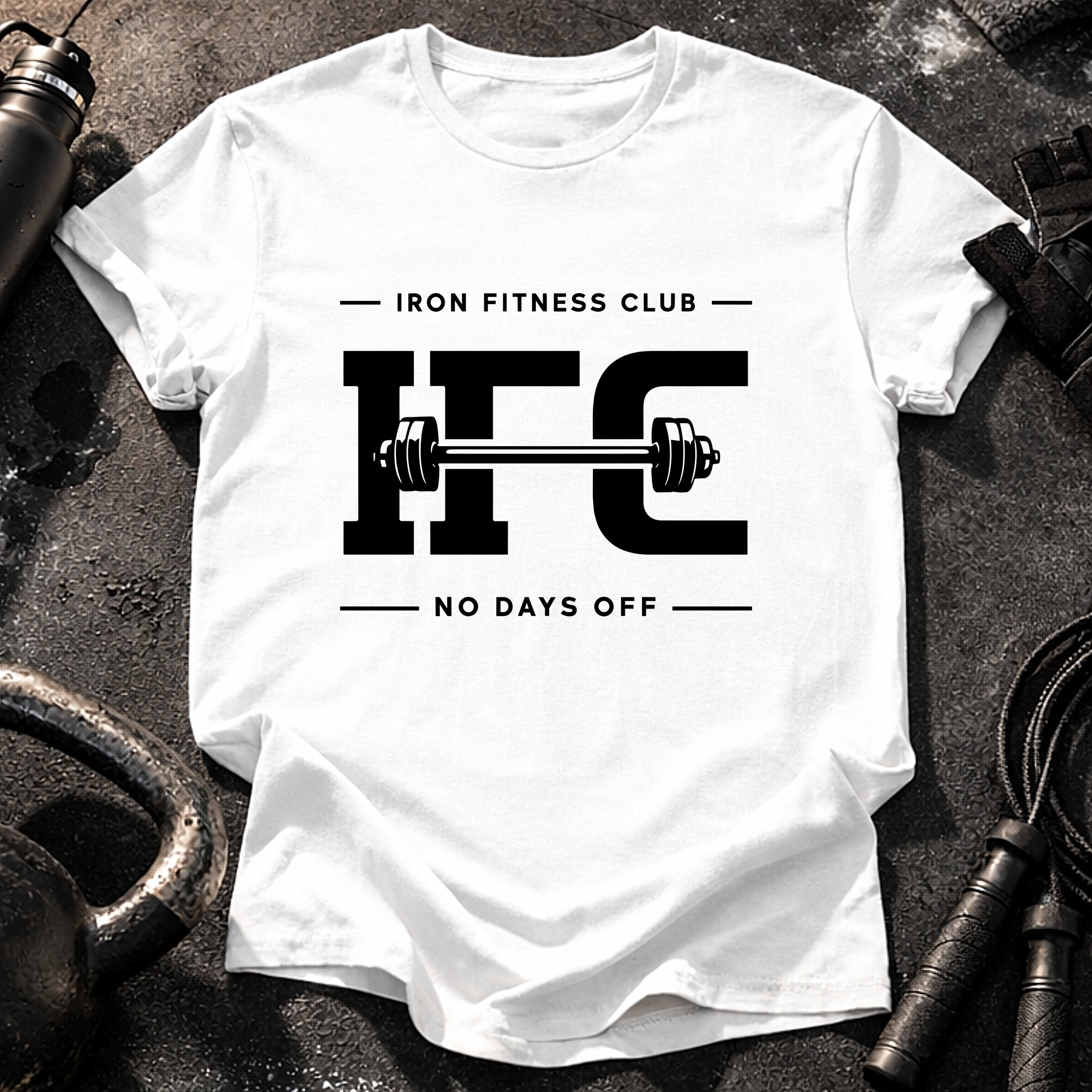 Iron Fitness No Days T-Shirt