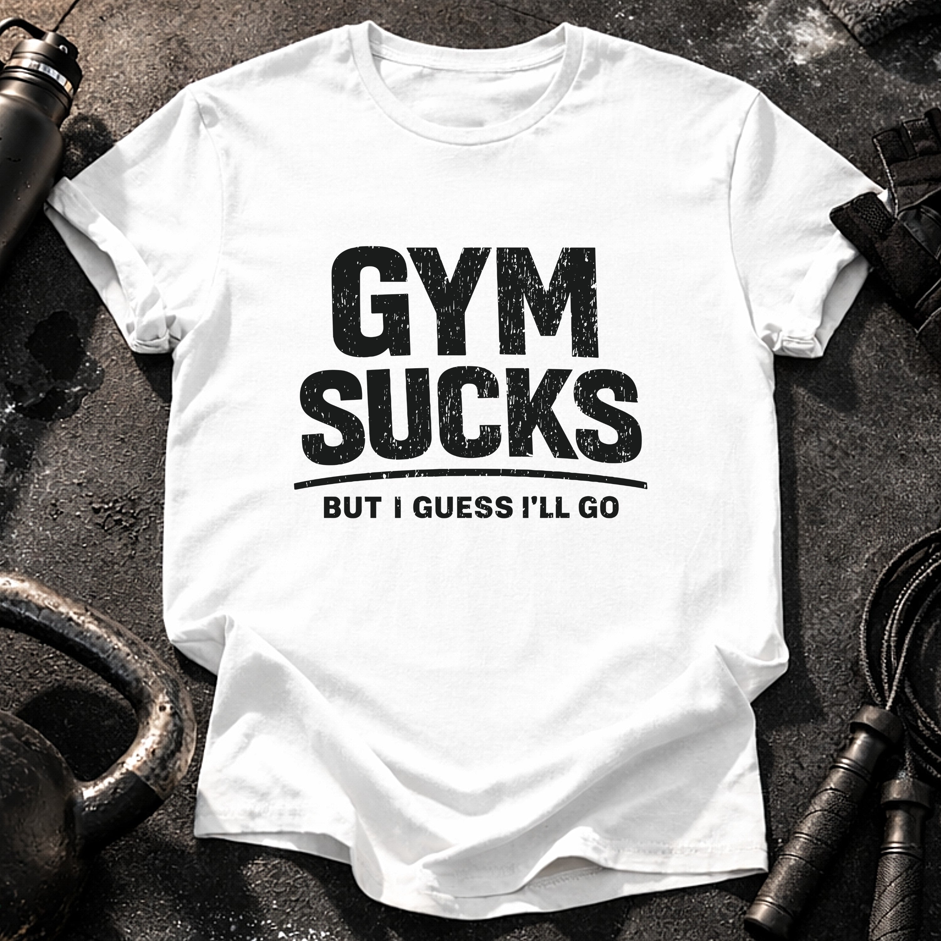 Gym Sucks But I Go T-Shirt