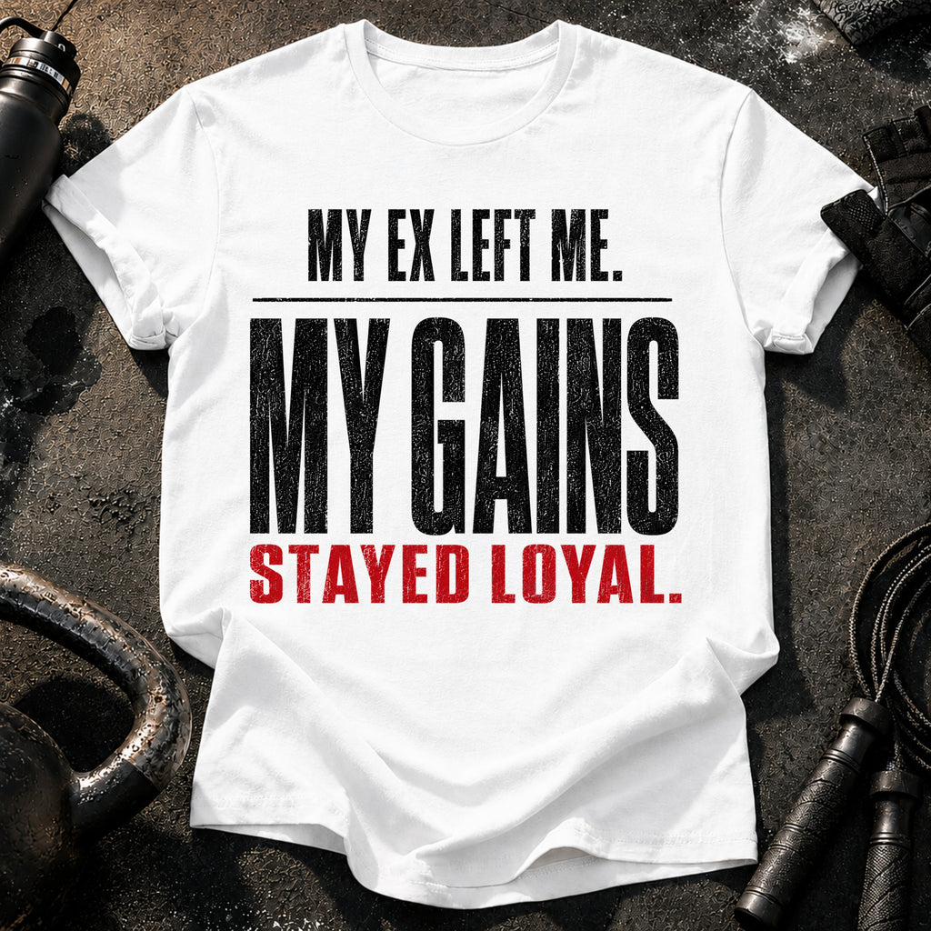 Ex Left Gains Stayed T-Shirt
