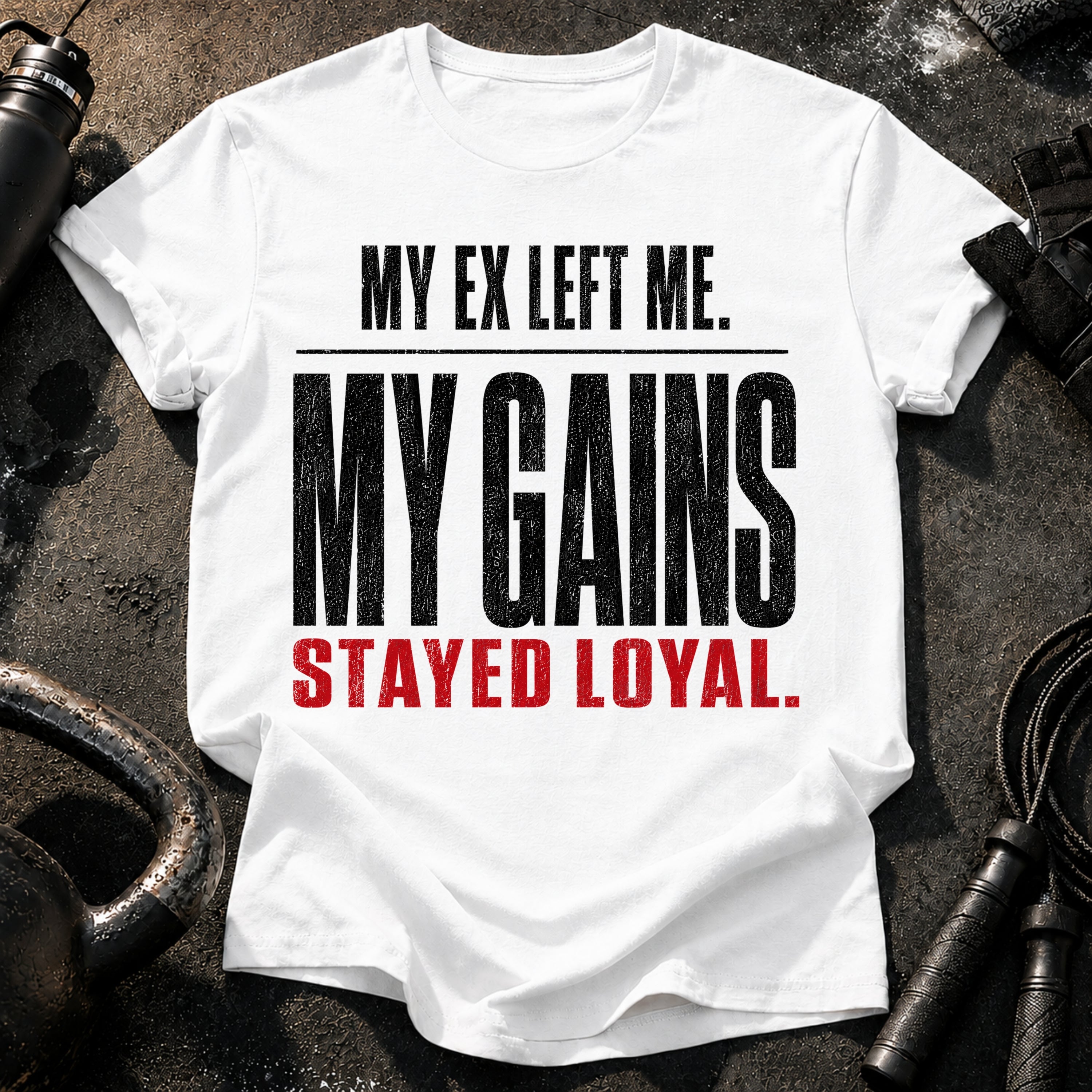 Ex Left Gains Stayed T-Shirt