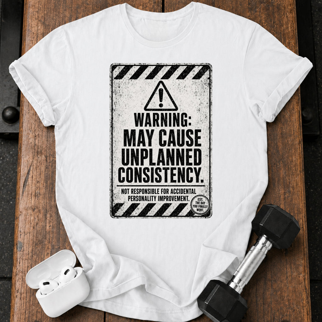 Accidental Consistency Warning T-Shirt