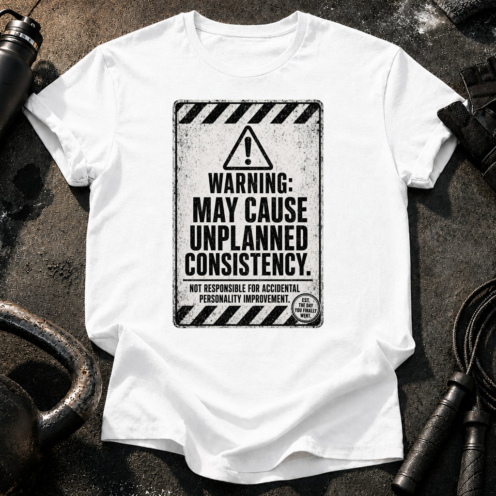 Accidental Consistency Warning T-Shirt