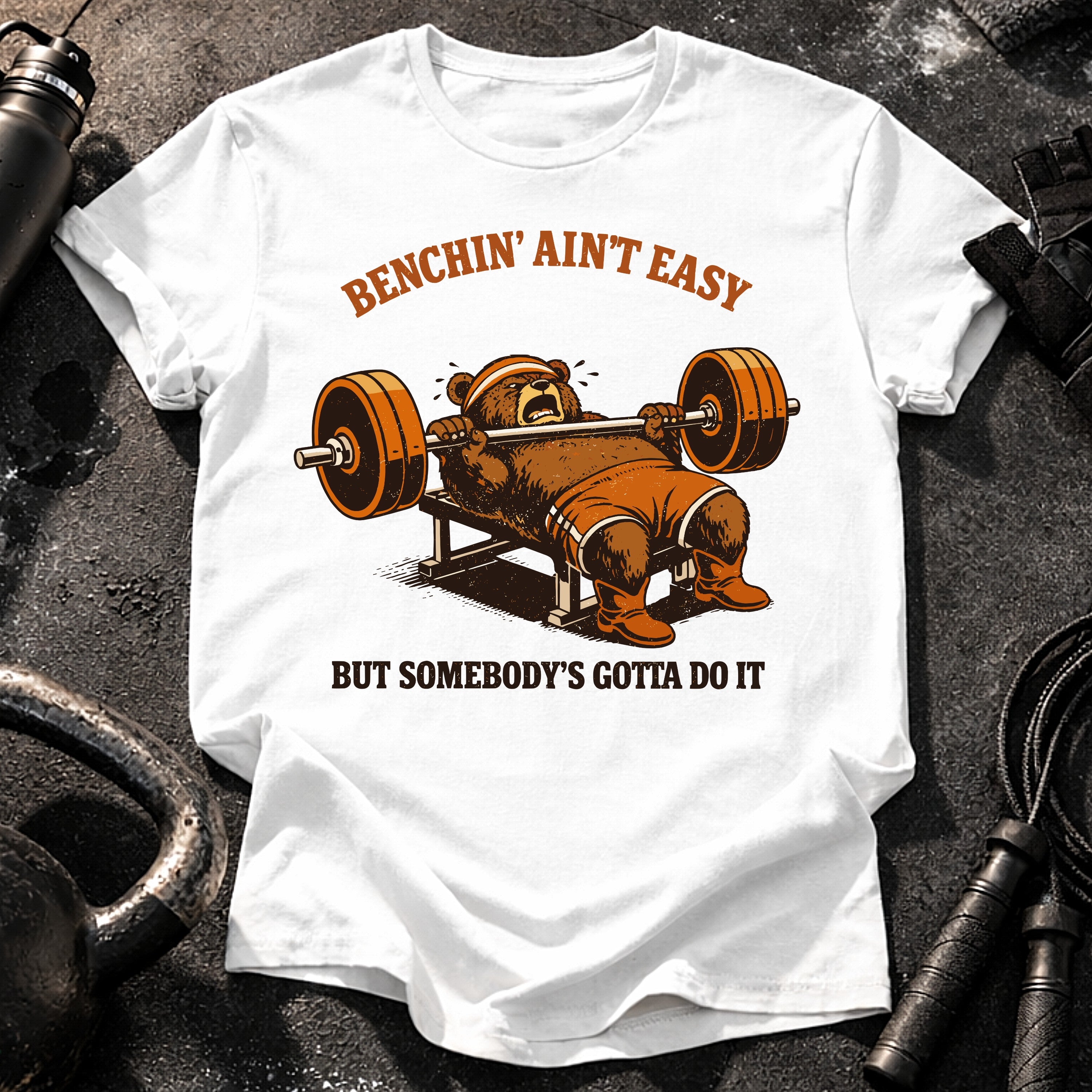 Benchin' Ain't Easy T-shirt