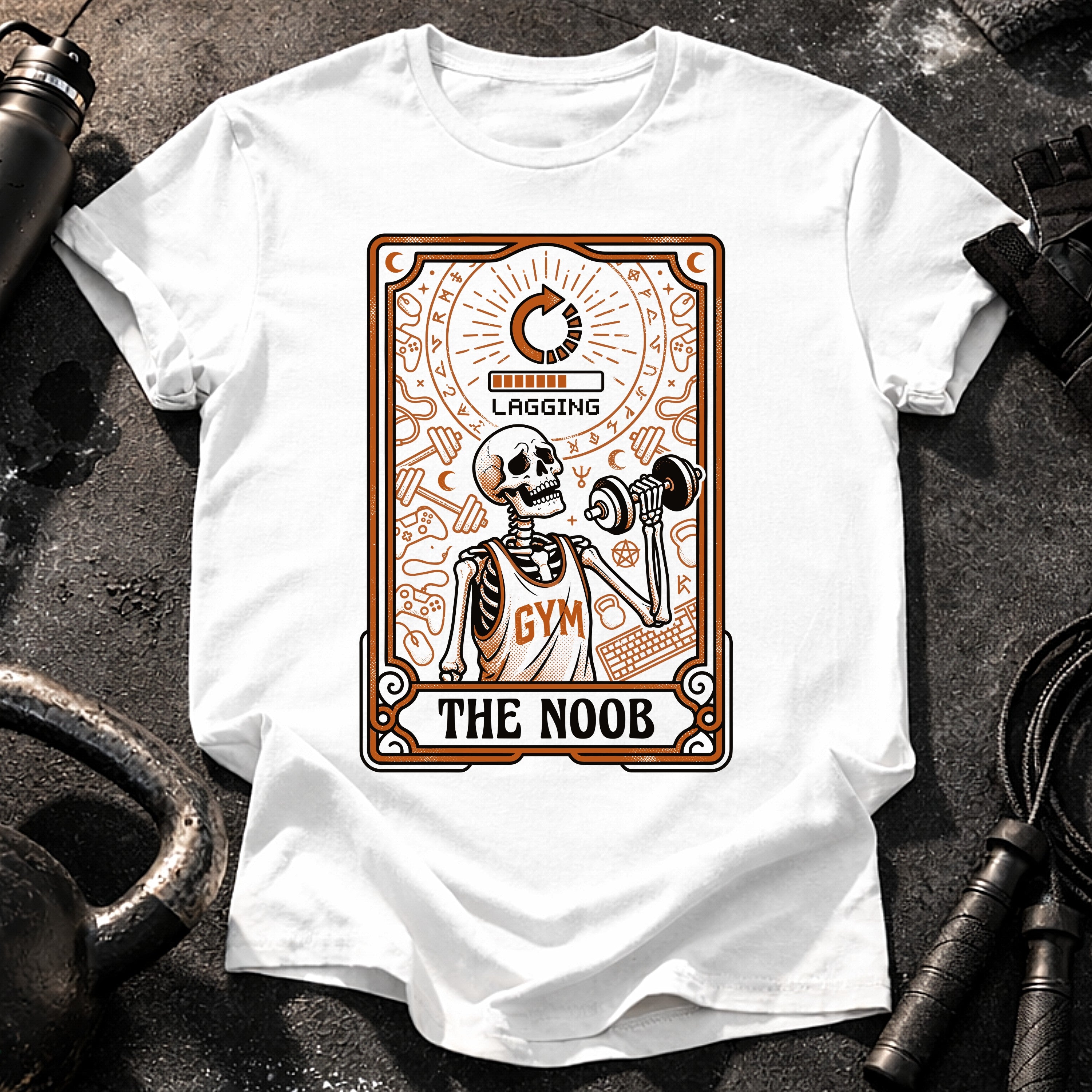 Noob Tarot Gym T-Shirt