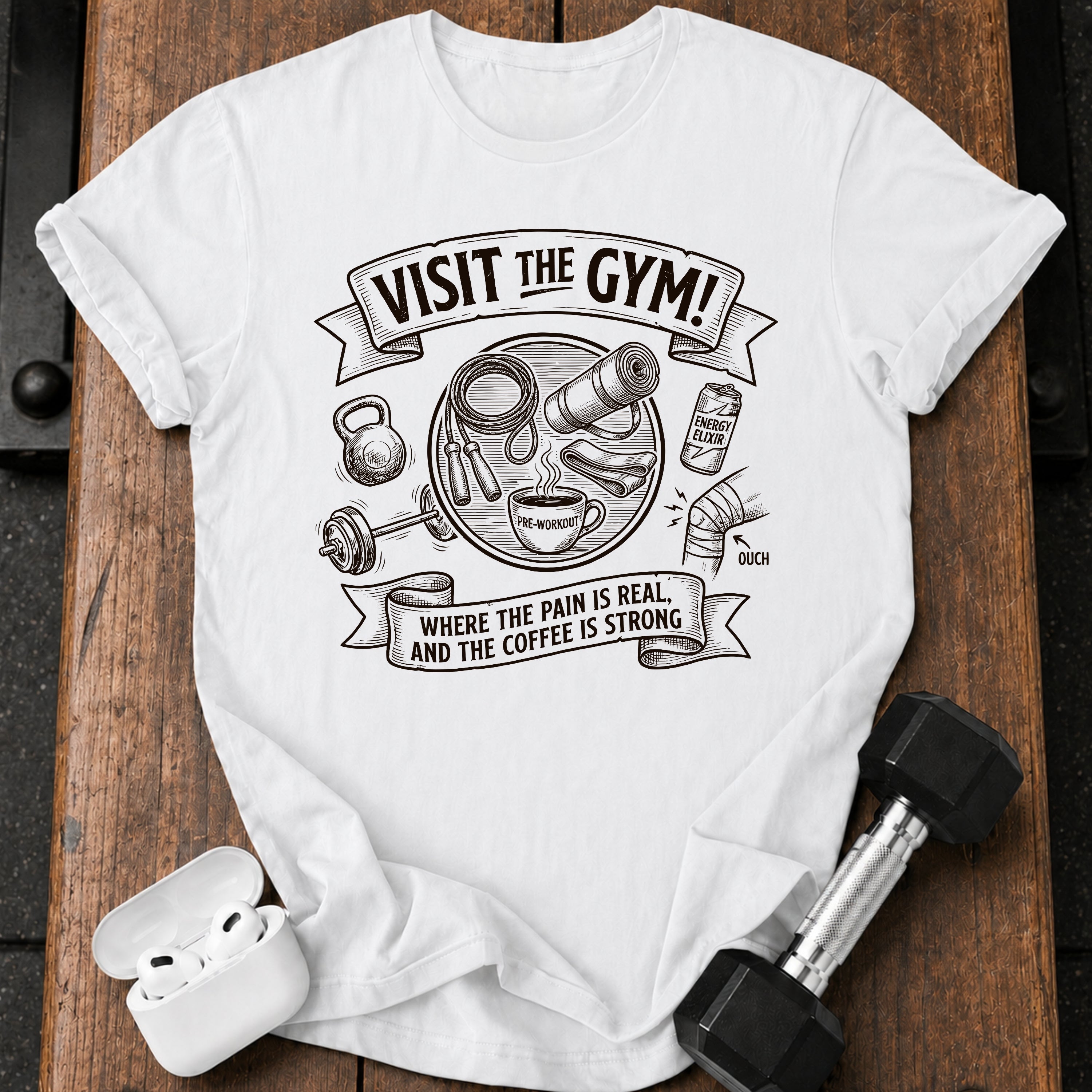 Visit The Gym T-Shirt