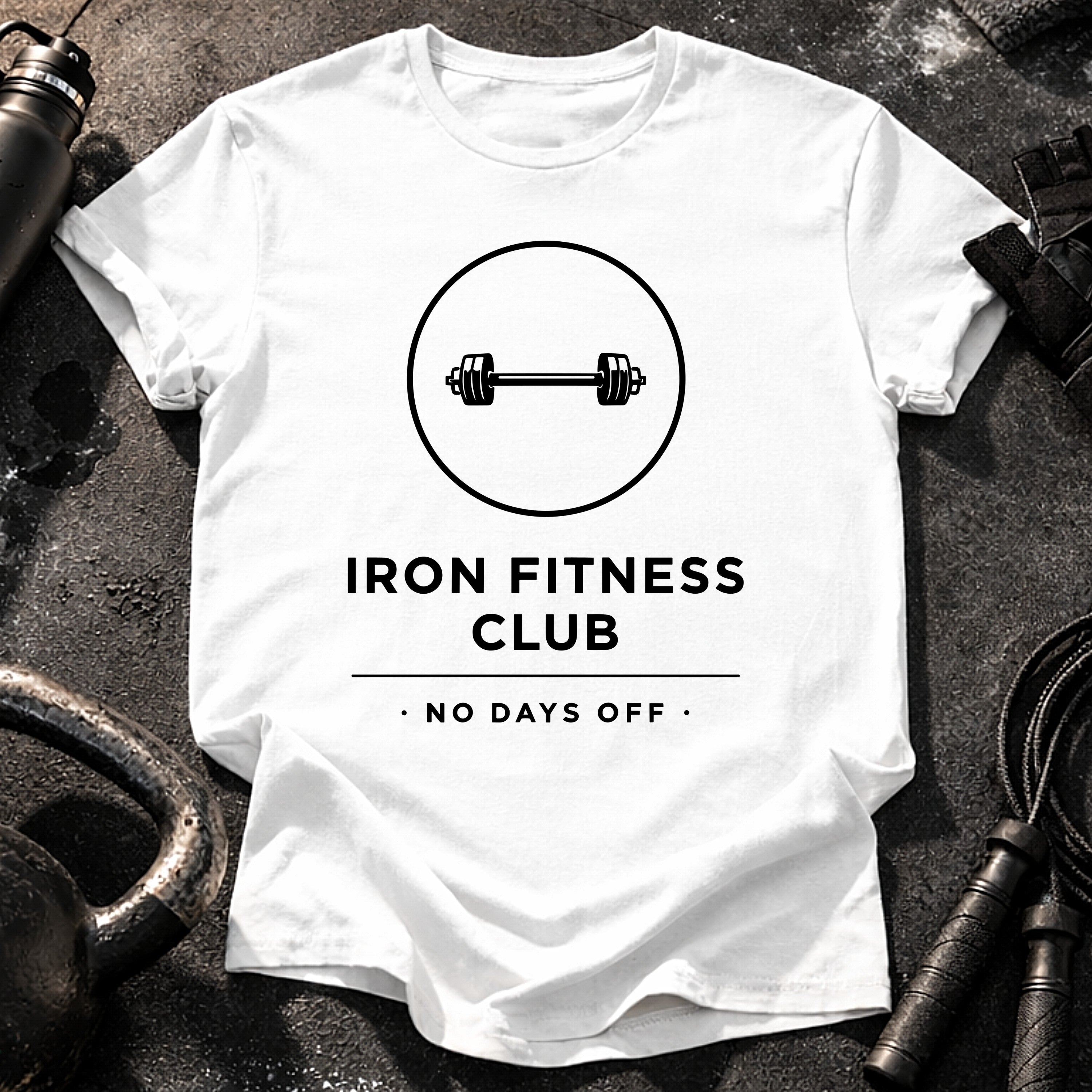 Iron Fitness No Days 2 T-Shirt