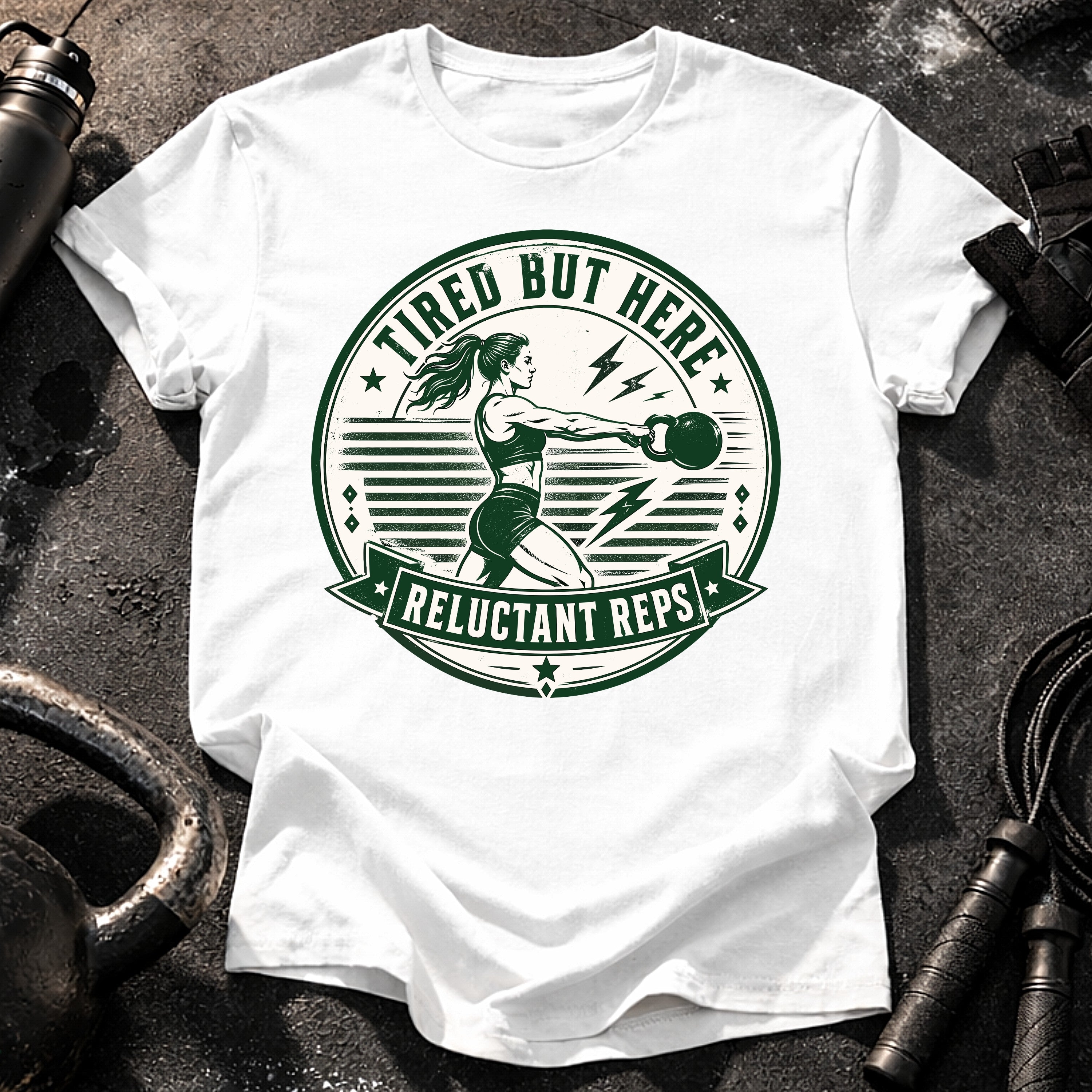 Women's Tired But Here T-Shirt