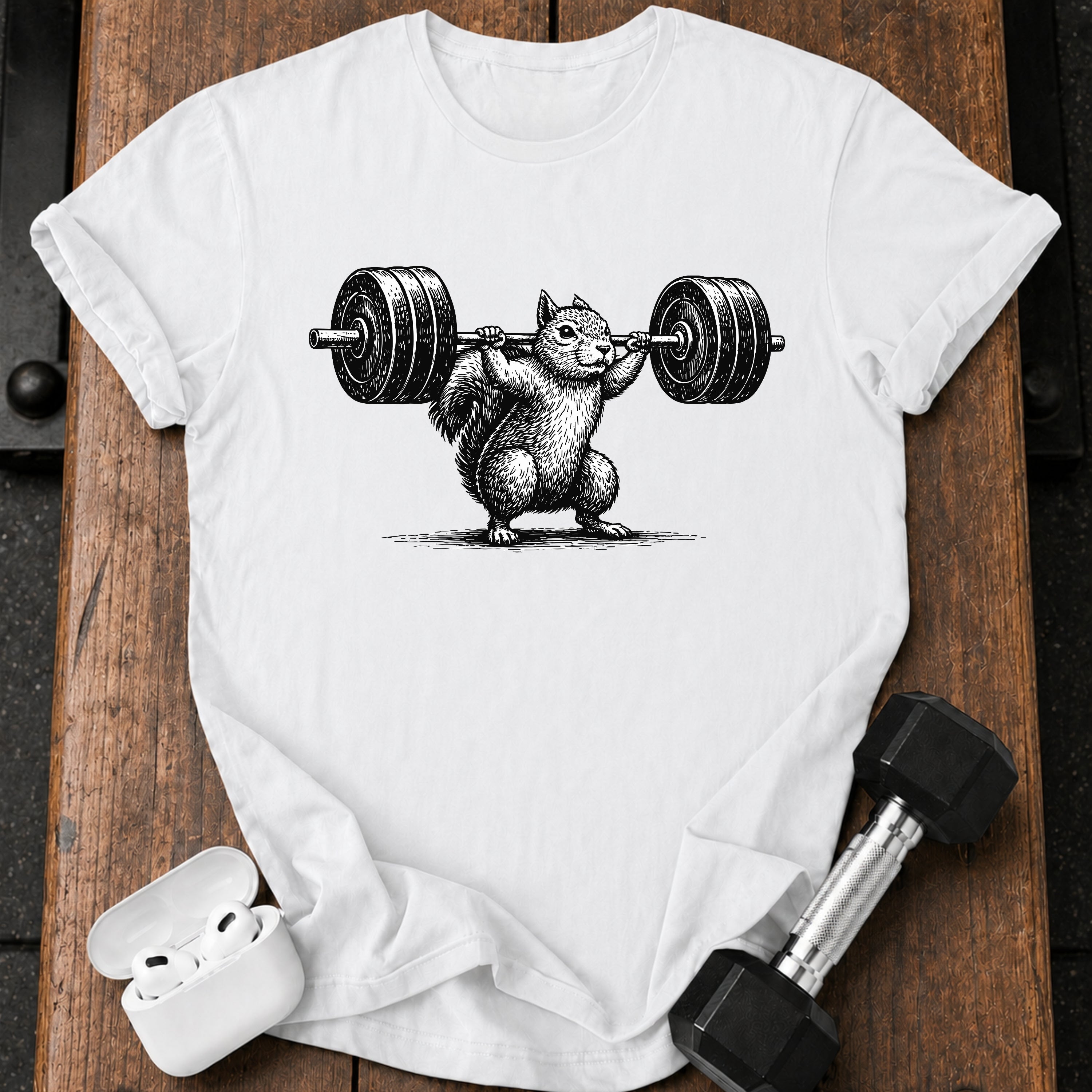 Swole Squirrel Gym T-Shirt