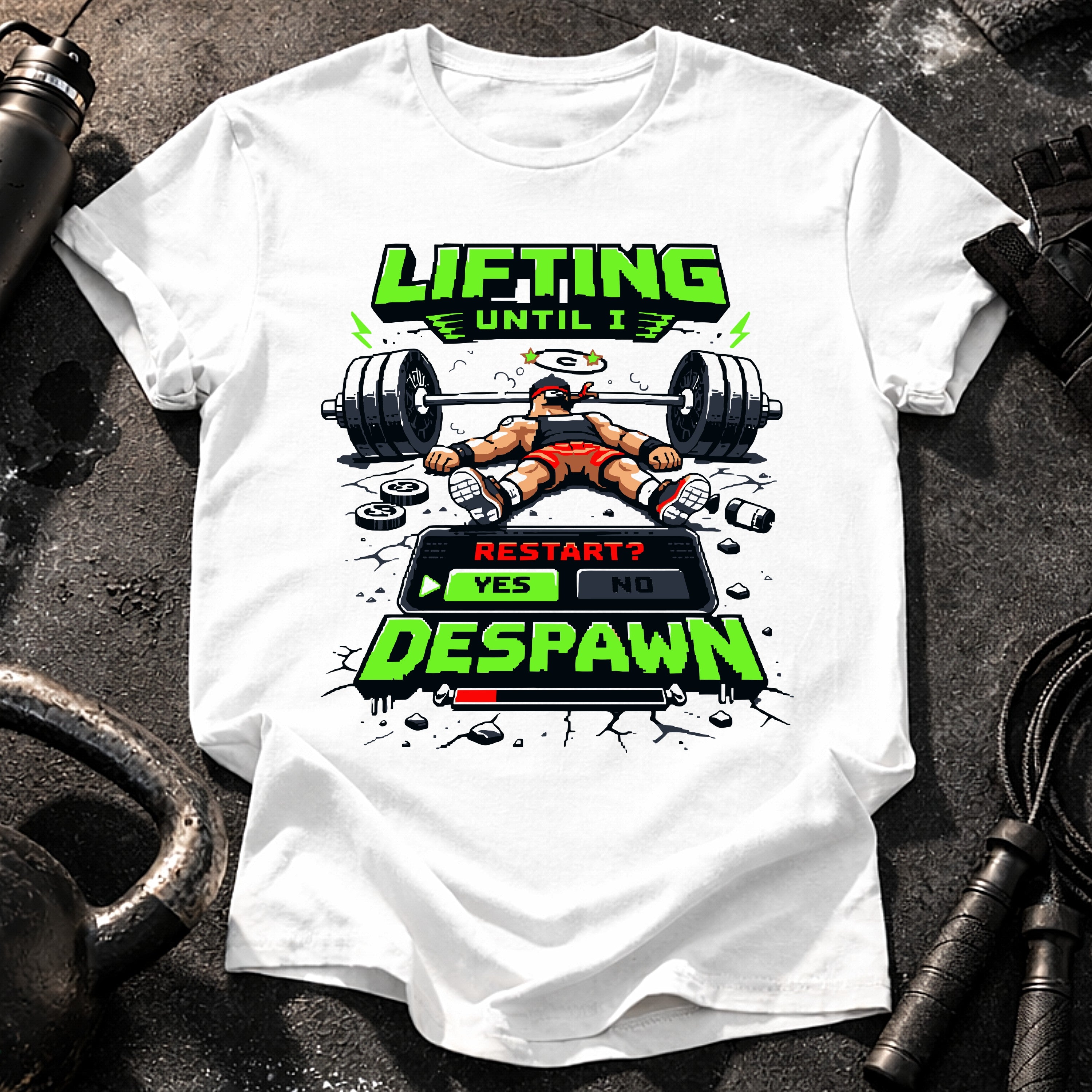 Lifting Until Despawn T-Shirt