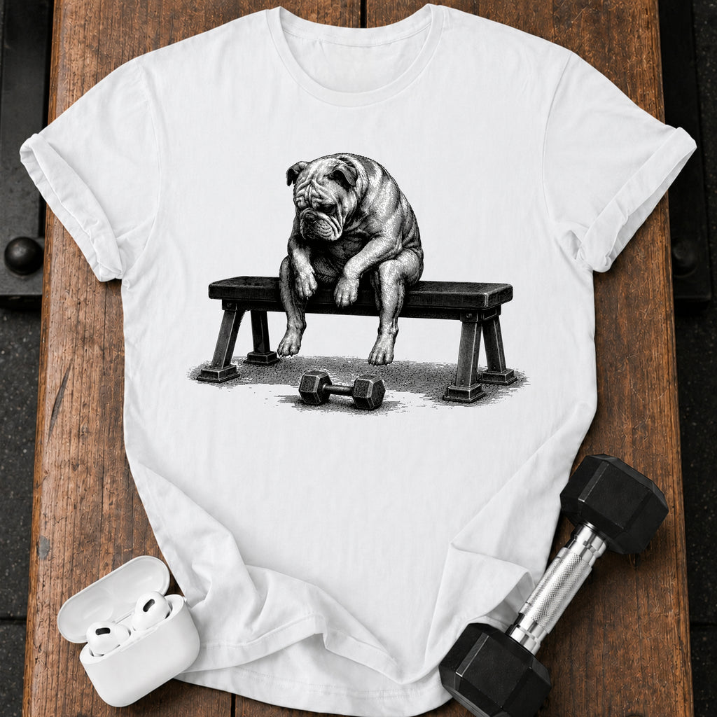 Bulldog Pre-Set Bench Sit T-Shirt