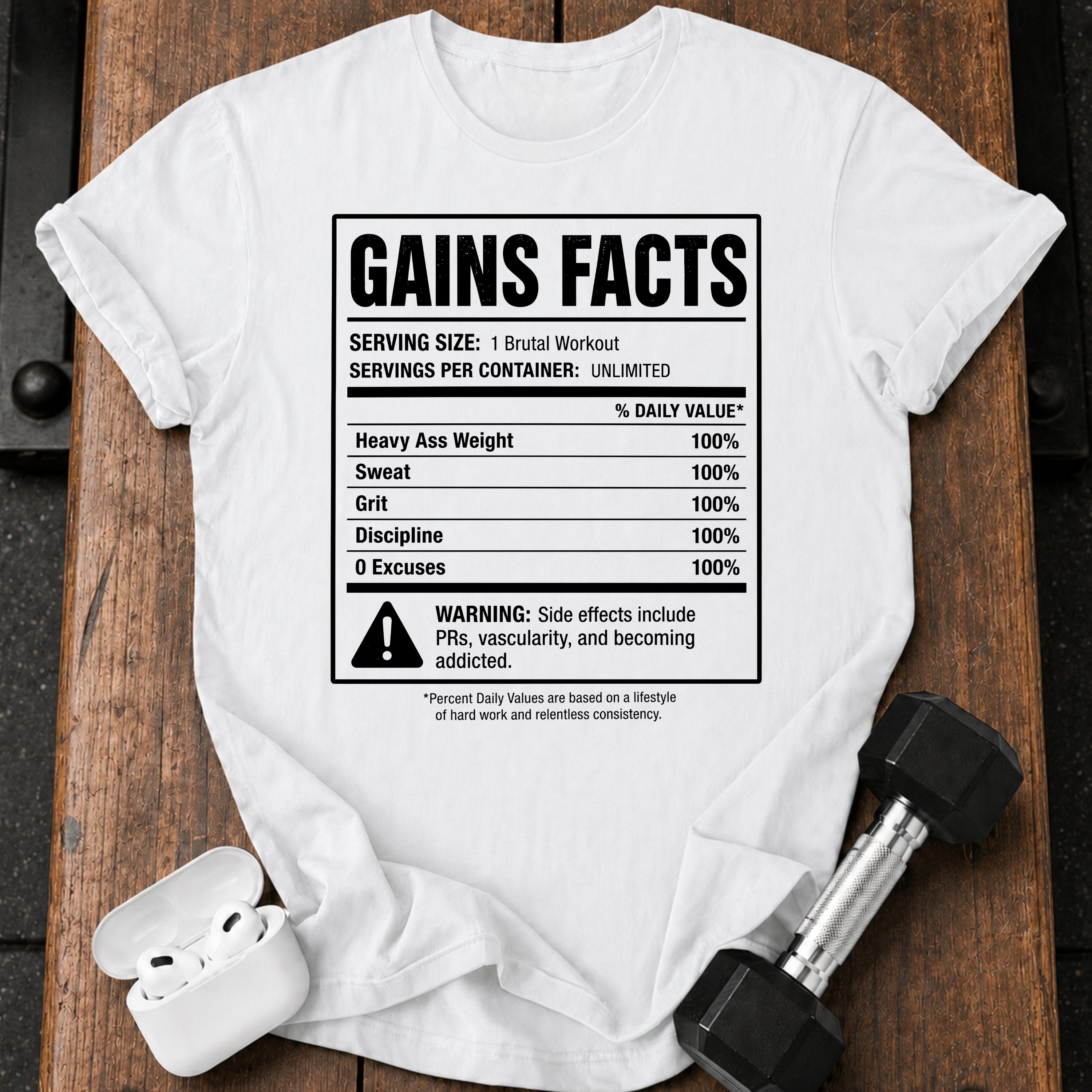 Gains Facts T-Shirt
