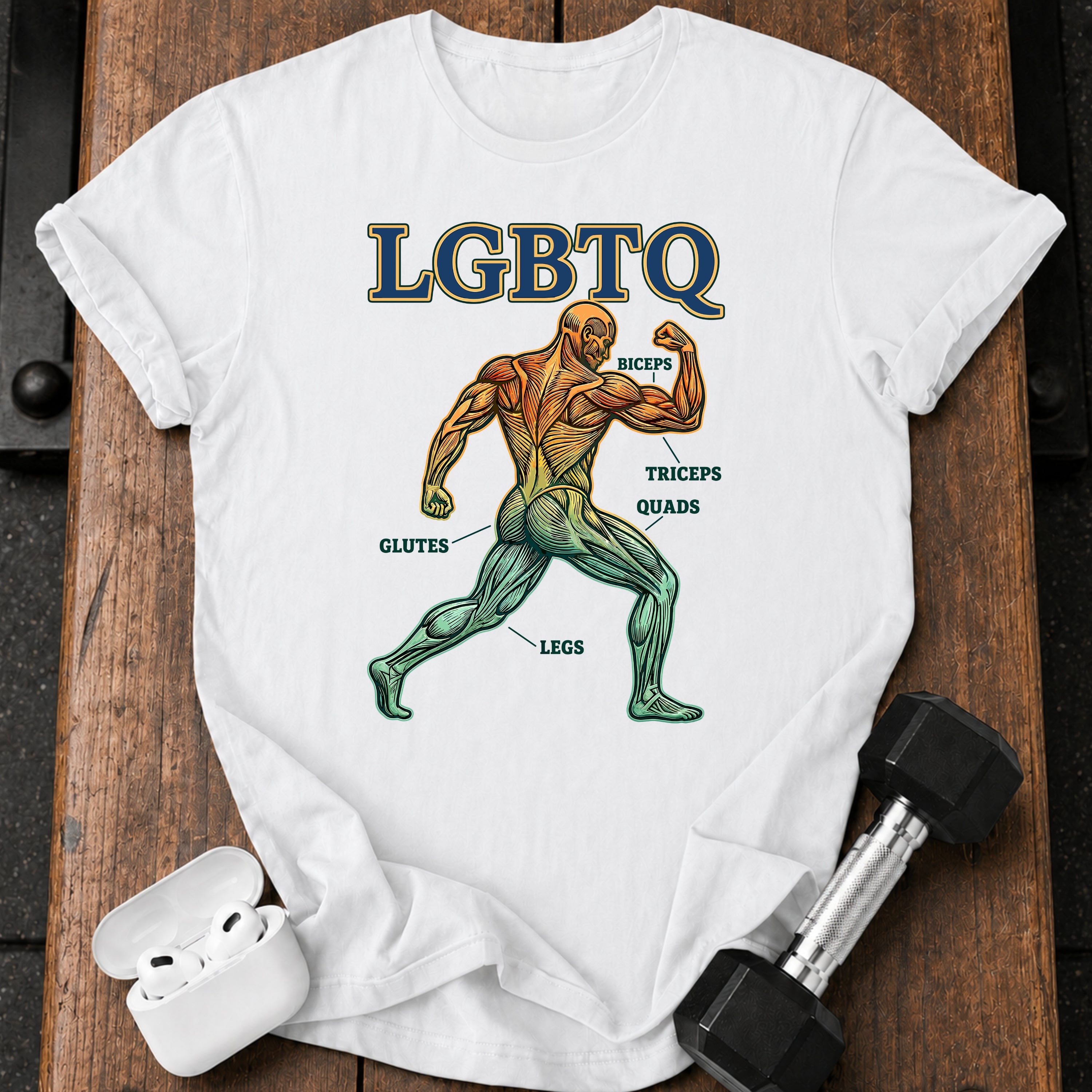 LGBTQ Funny  Gym T-Shirt