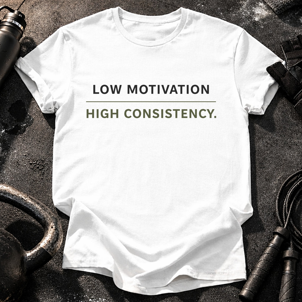 Low Motivation Consistency T-Shirt