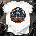 Women's Showed Up Anyway T-Shirt