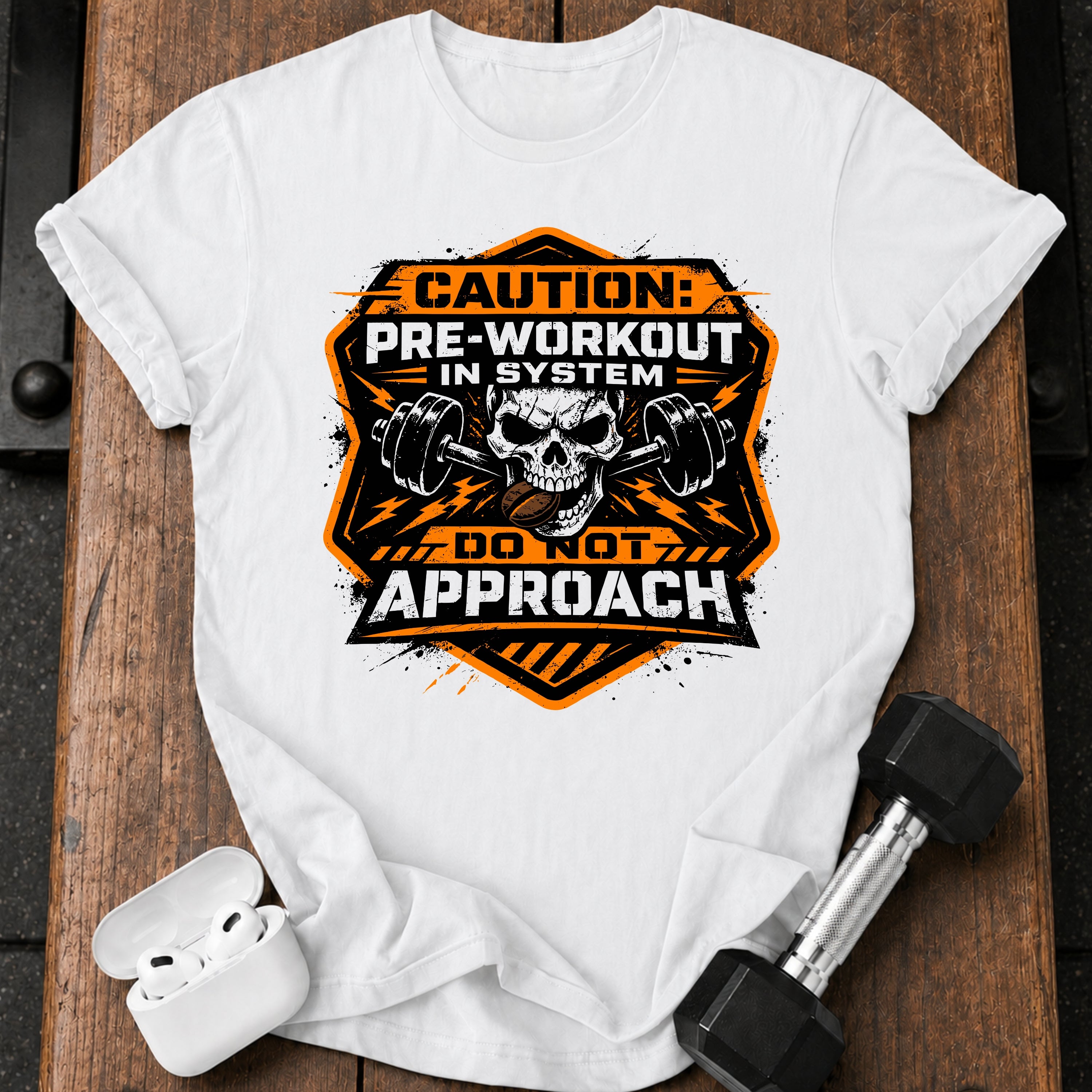 Pre Workout Warning T-Shirt