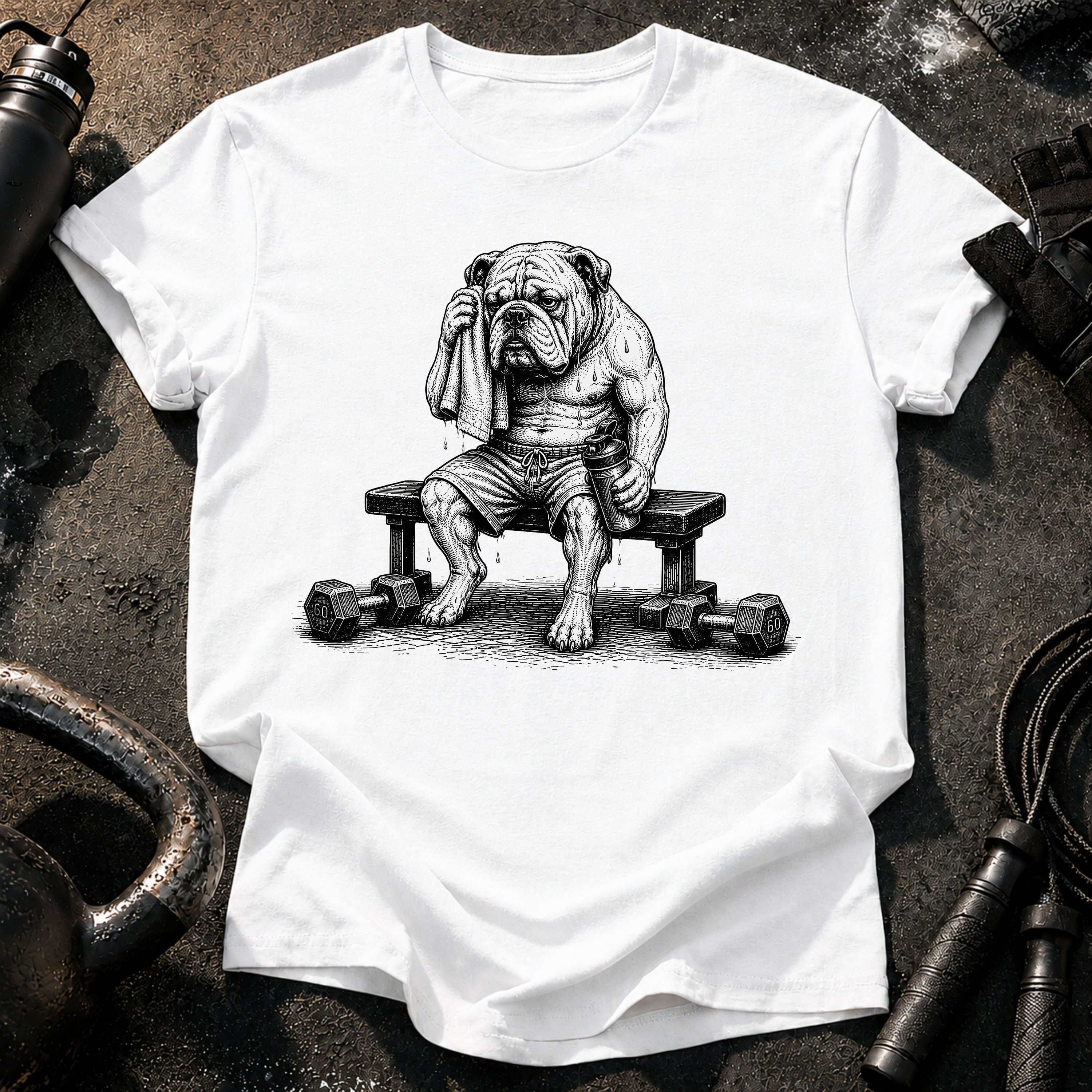 Bulldog Recovery Bench T-Shirt