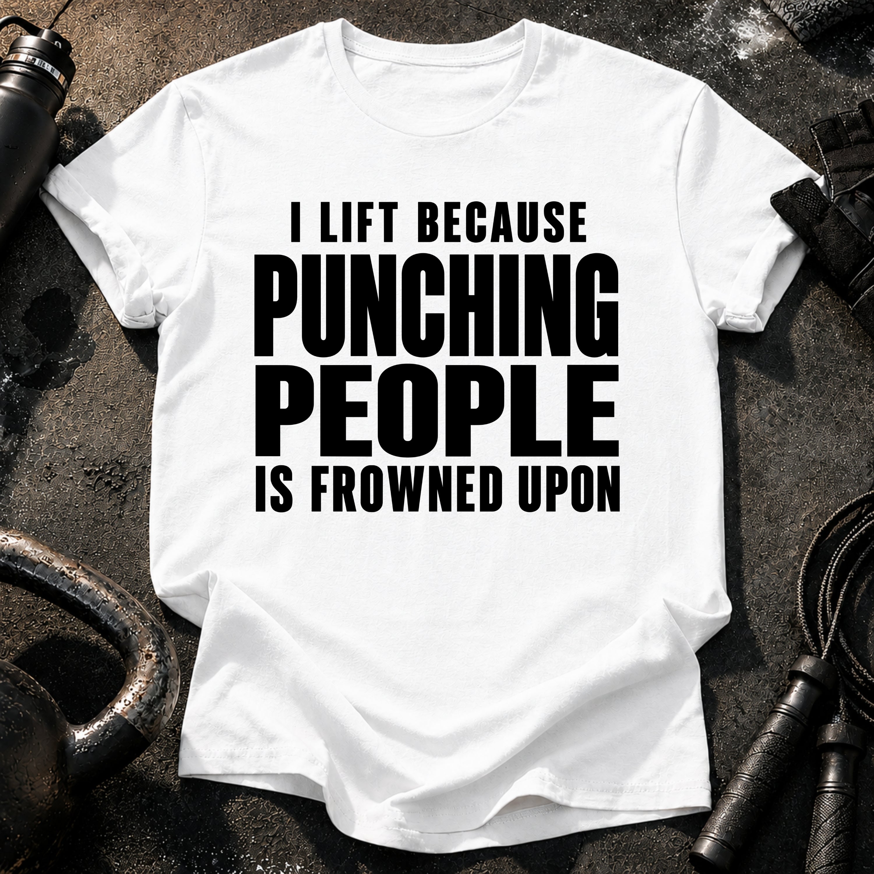 I Lift Because T-Shirt