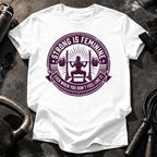 Strong Is Feminine Workout T-Shirt