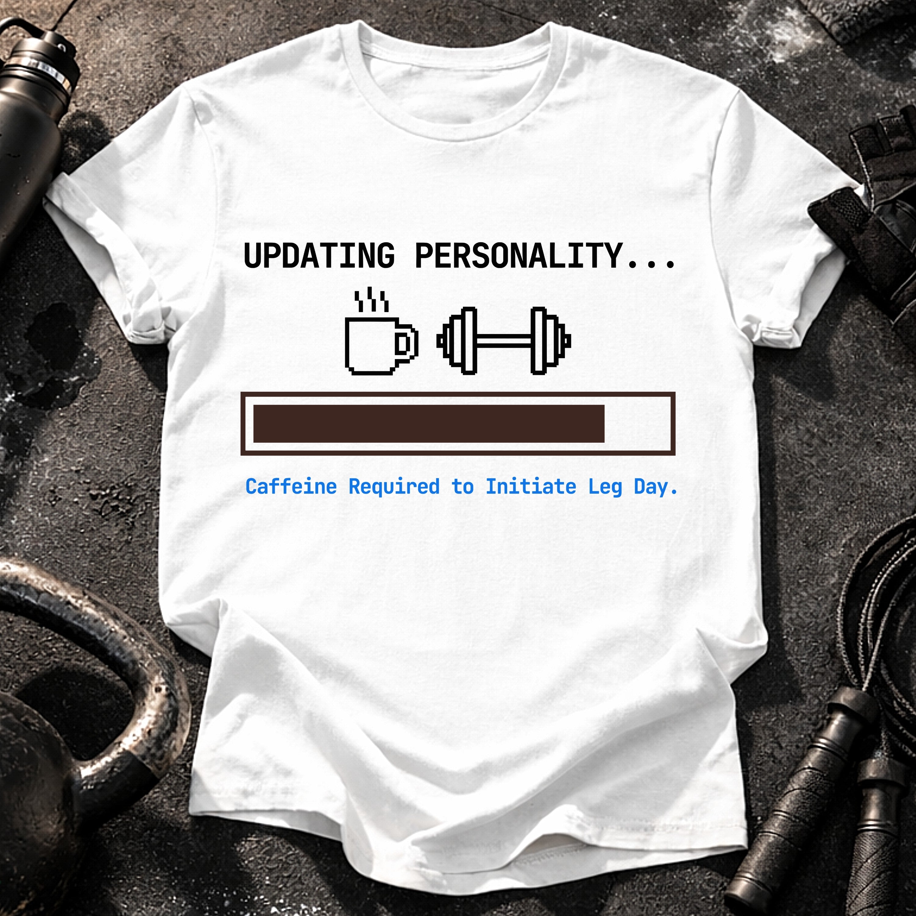 Updating Personality Gym T-Shirt