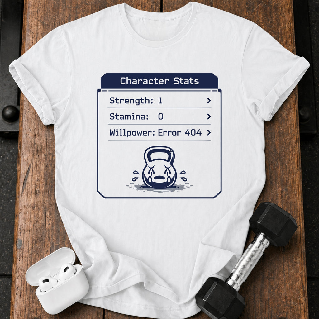 Character Stats Gym T-Shirt