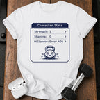 Character Stats Gym T-Shirt