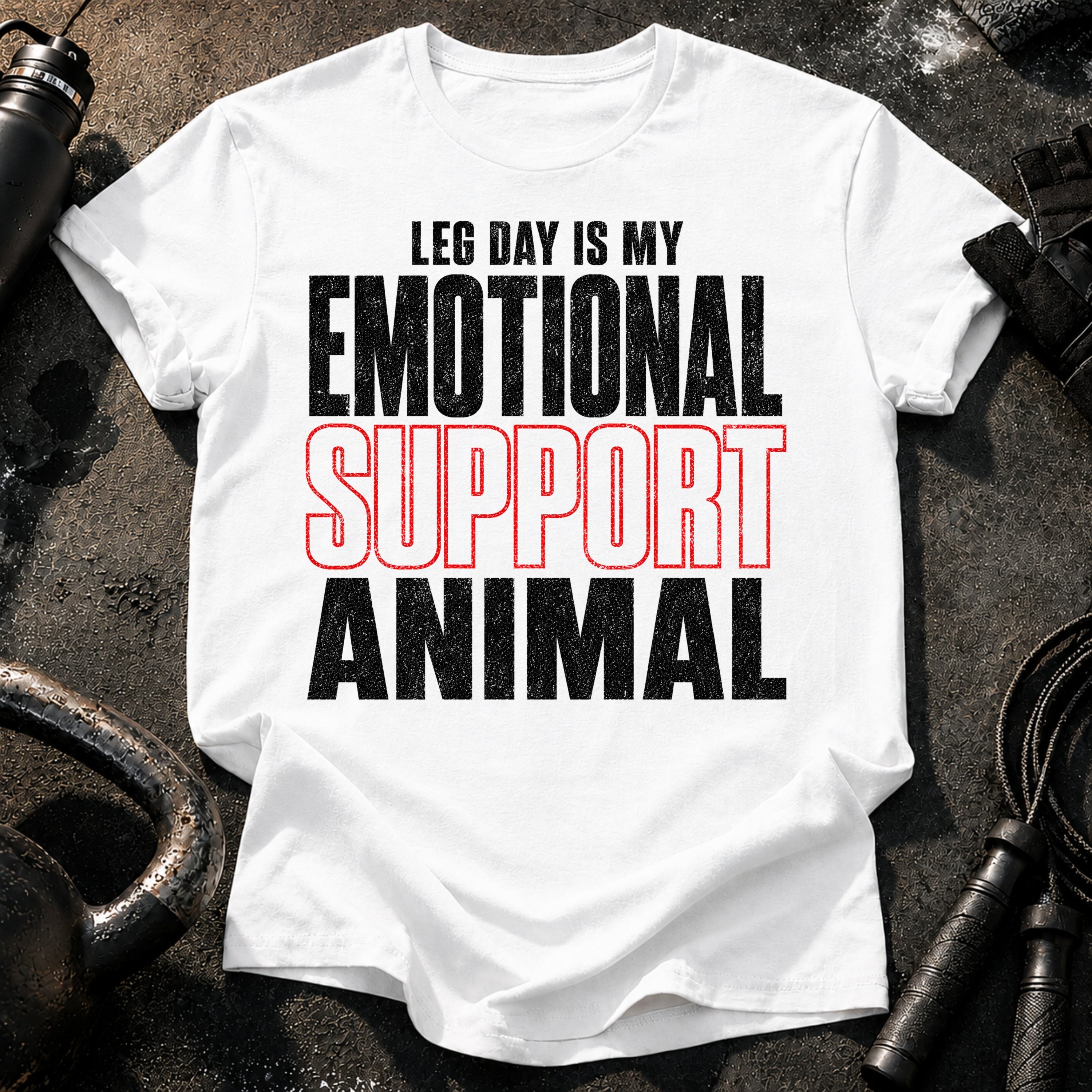 Leg Day Support Animal T-Shirt