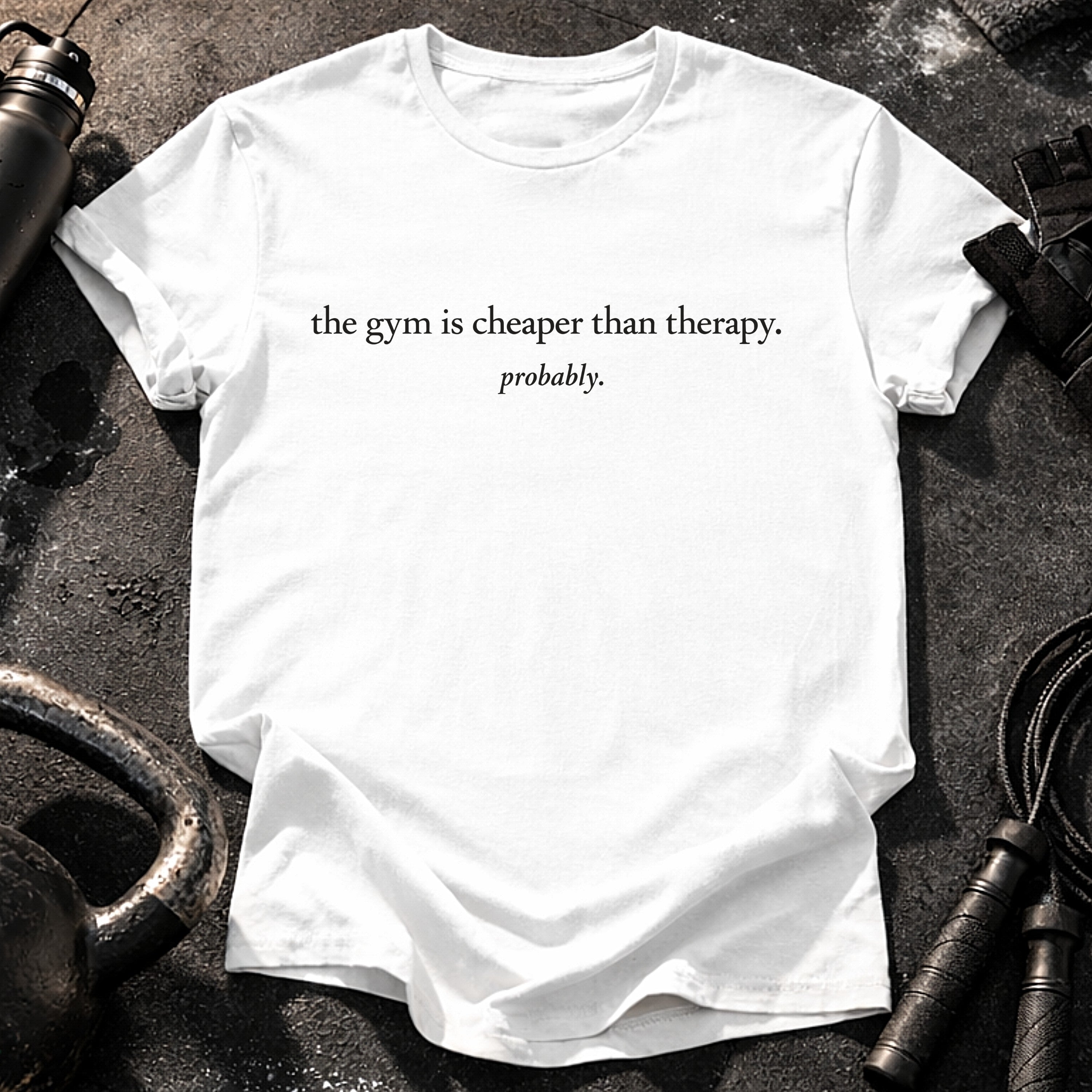 Gym Cheaper Than Therapy T-Shirt