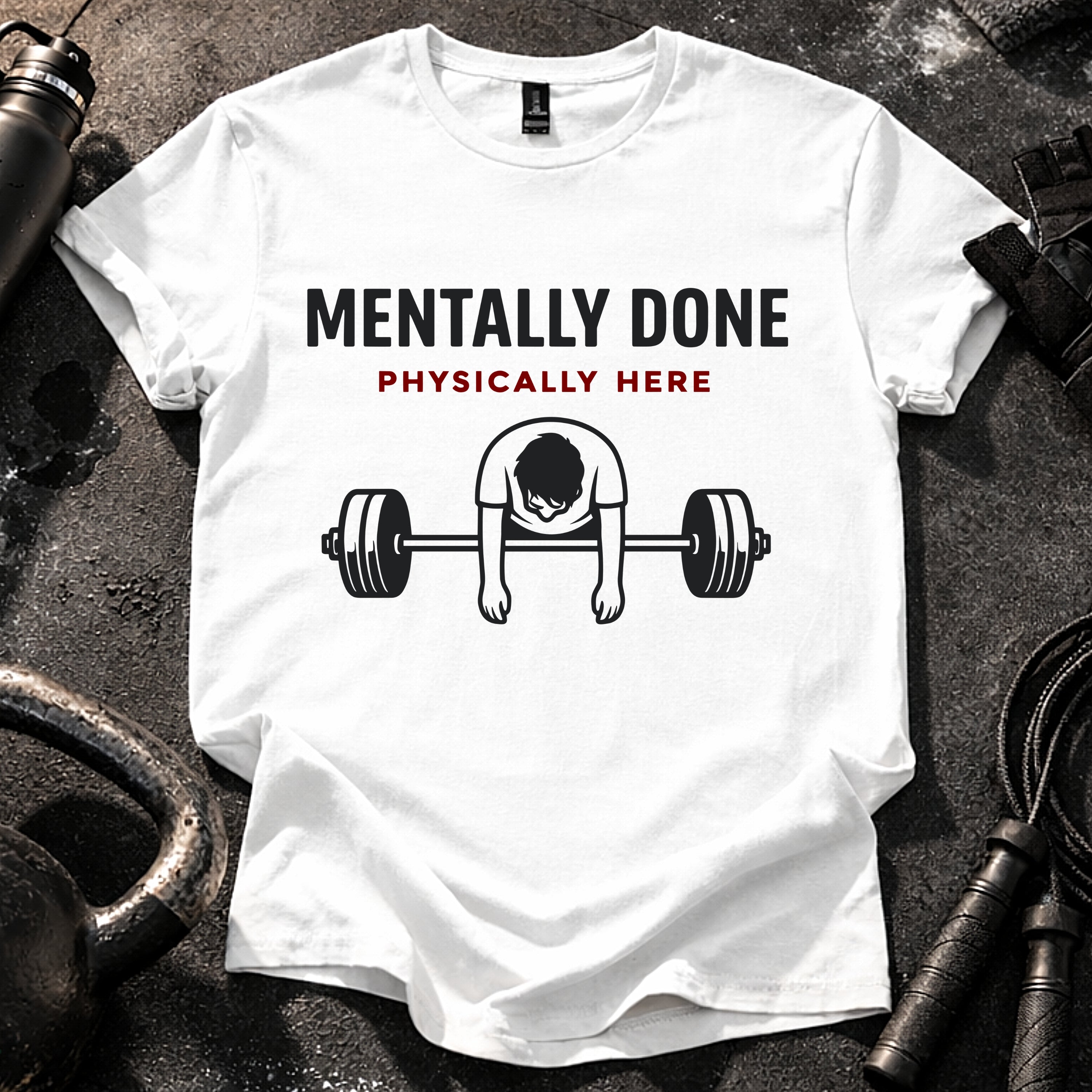 Mentally Done Gym T-Shirt