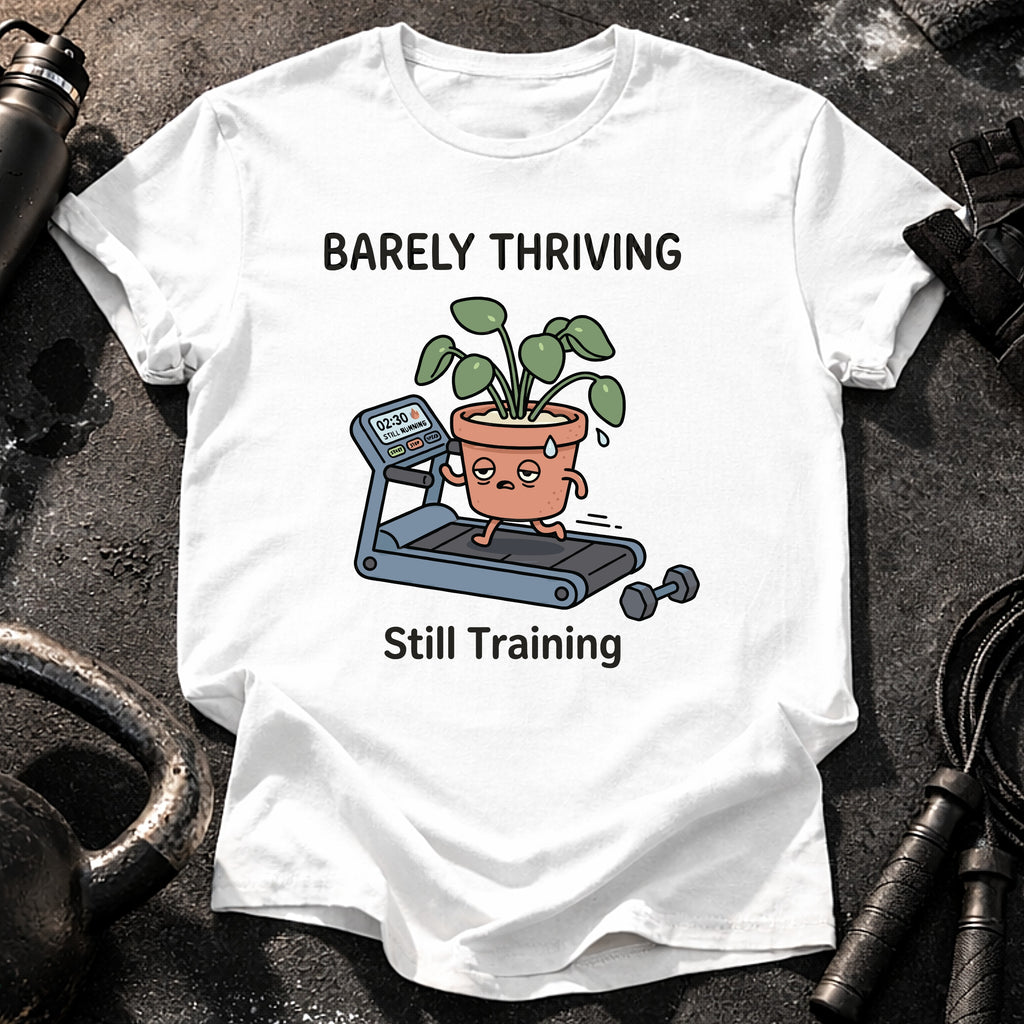 Barely Thriving Still Training T-Shirt