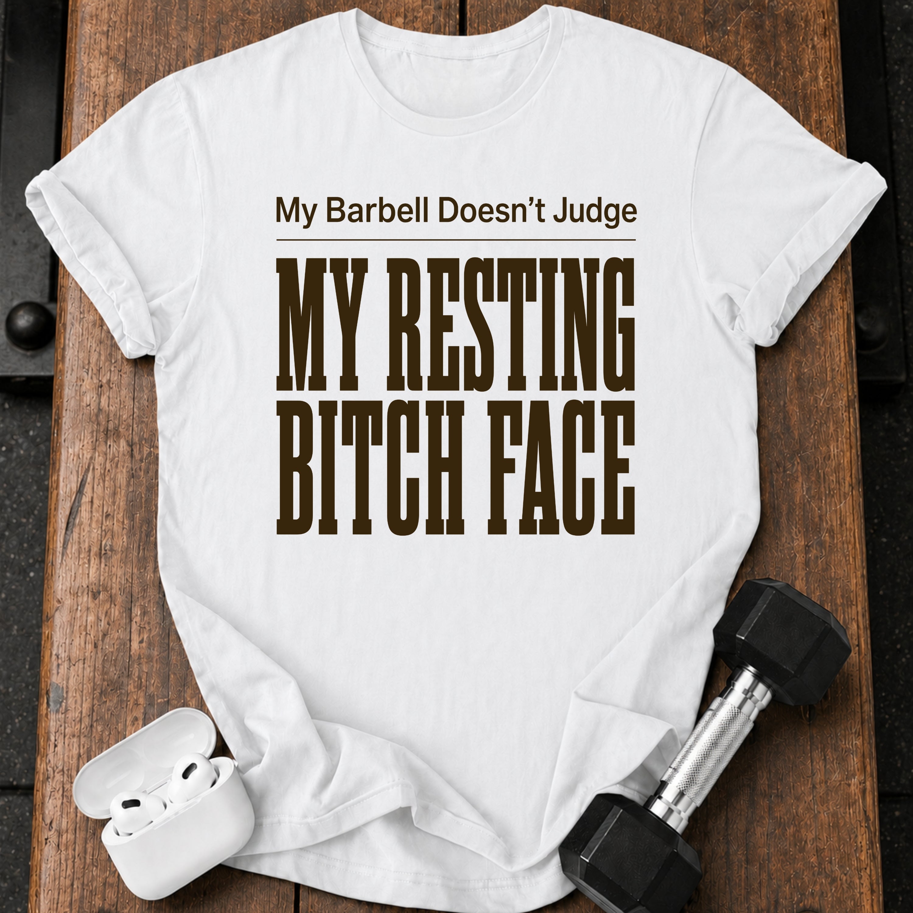 Barbell No Judge T-Shirt