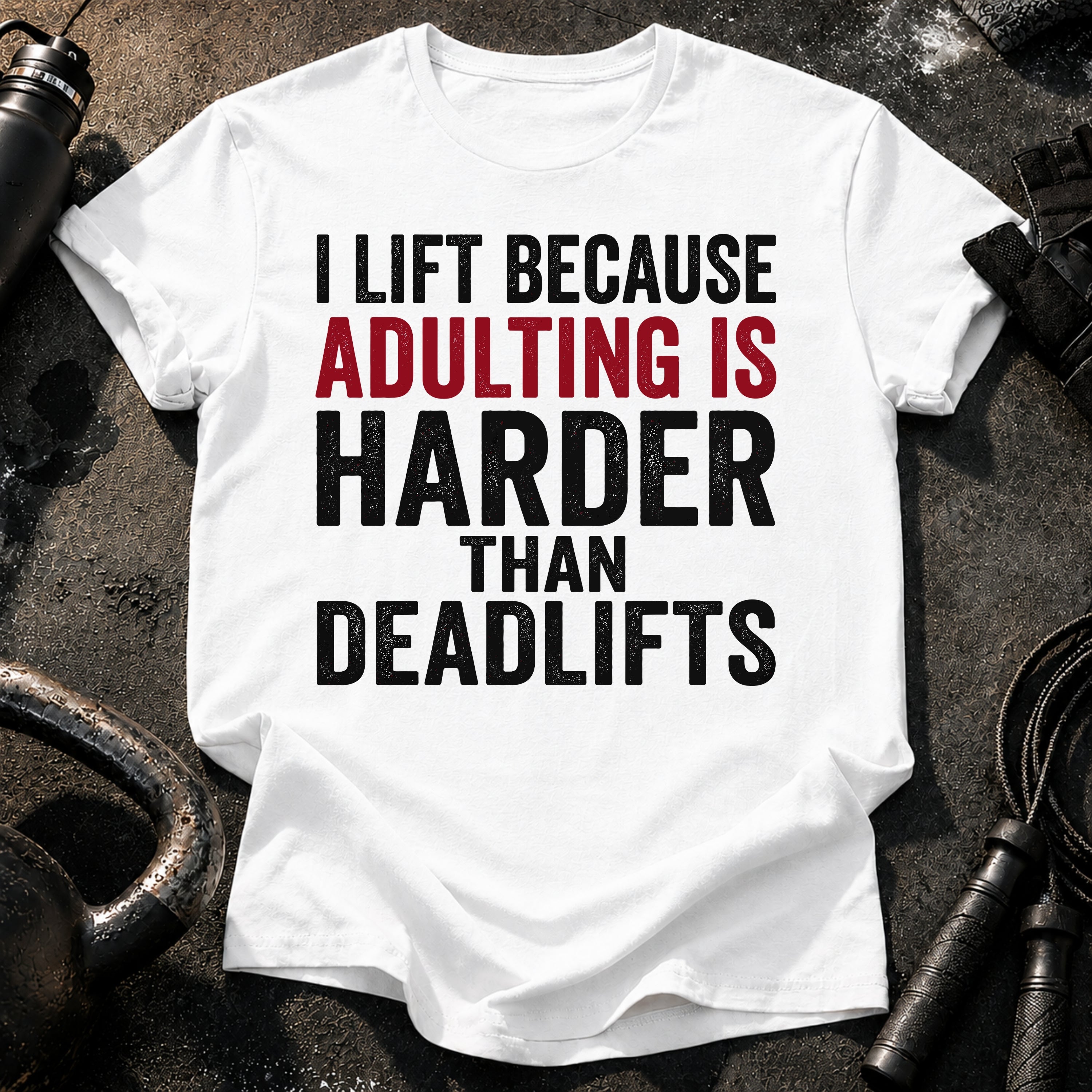 Adulting Hits Hard T-Shirt