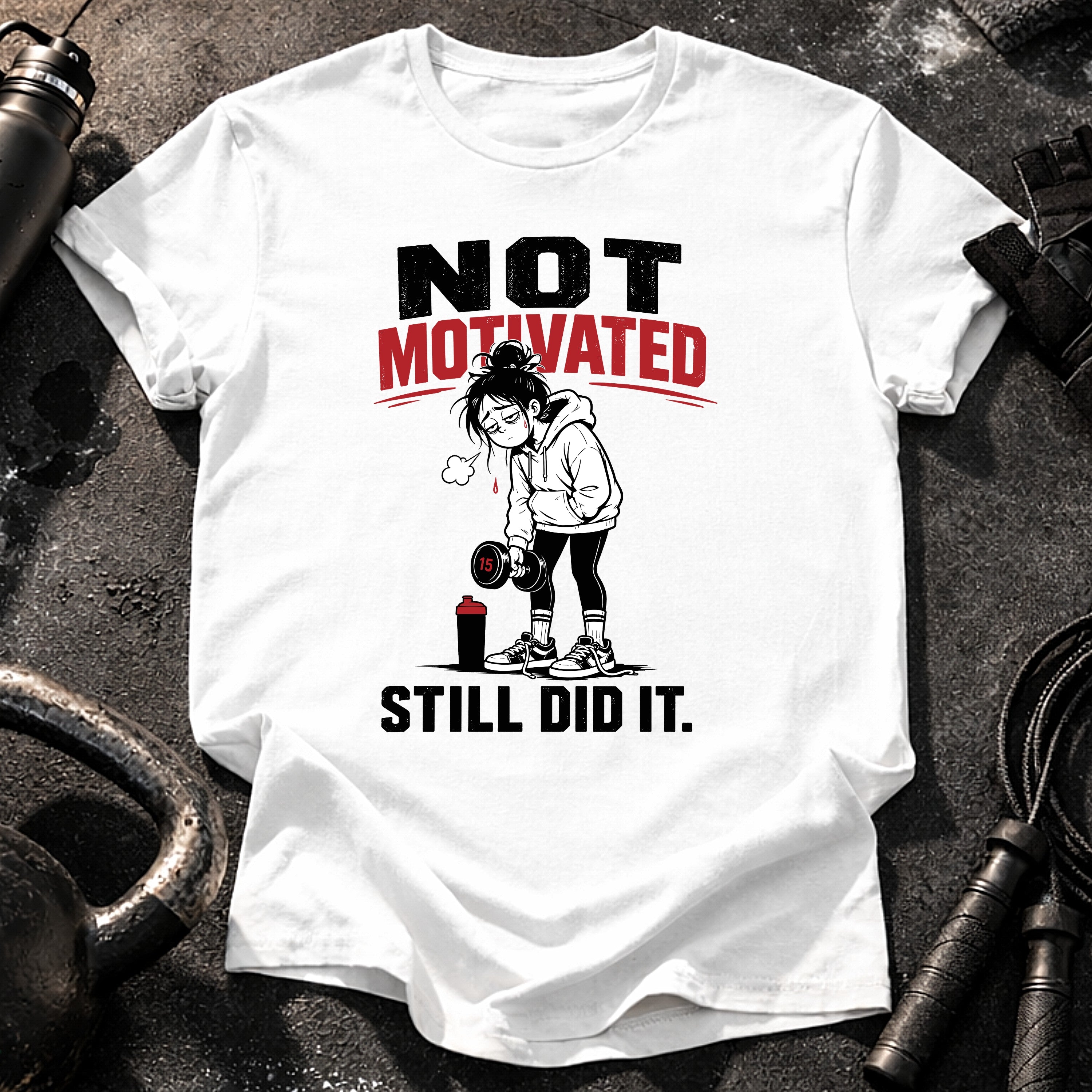 Women's Not Motivated T-shirt