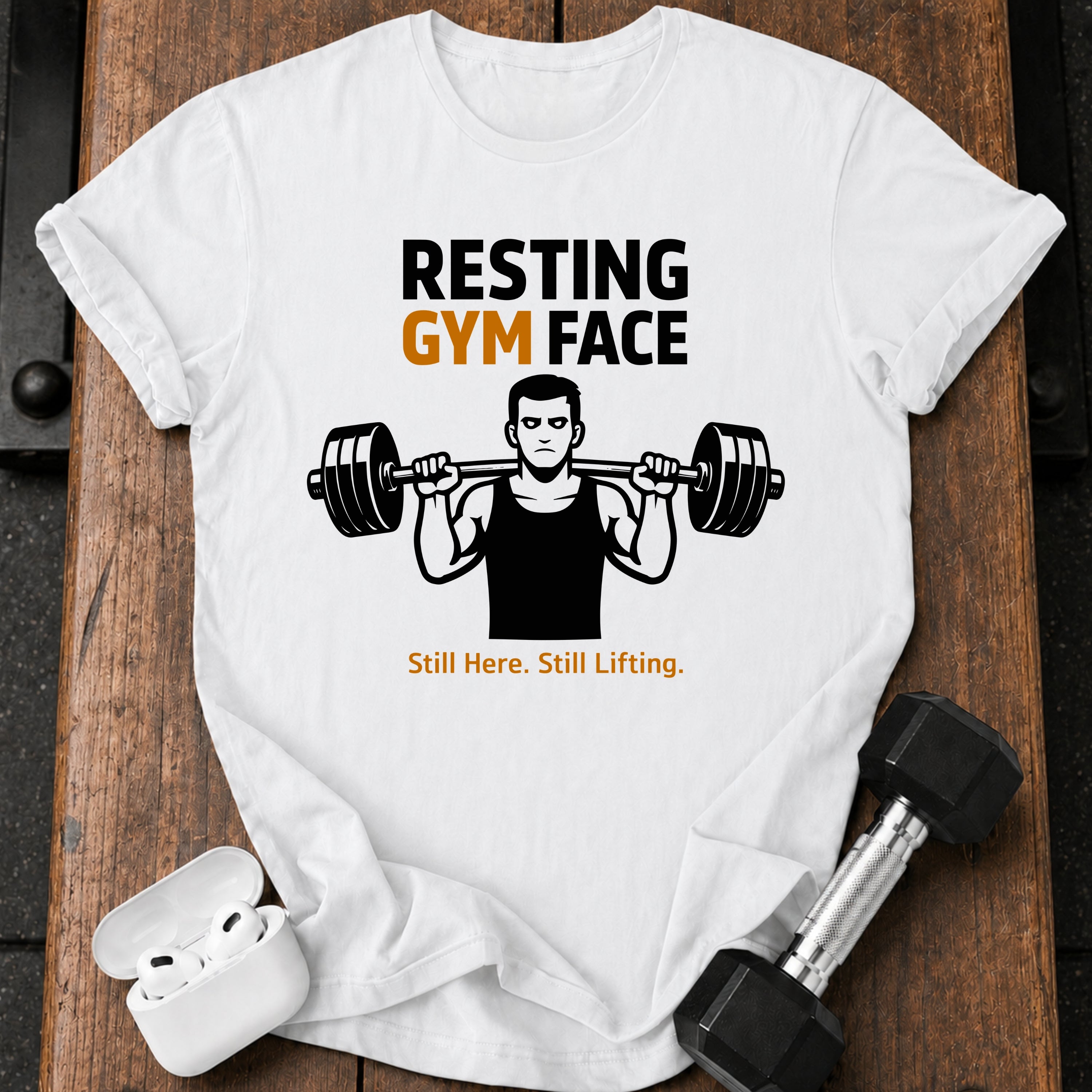 Resting Gym Face T-Shirt