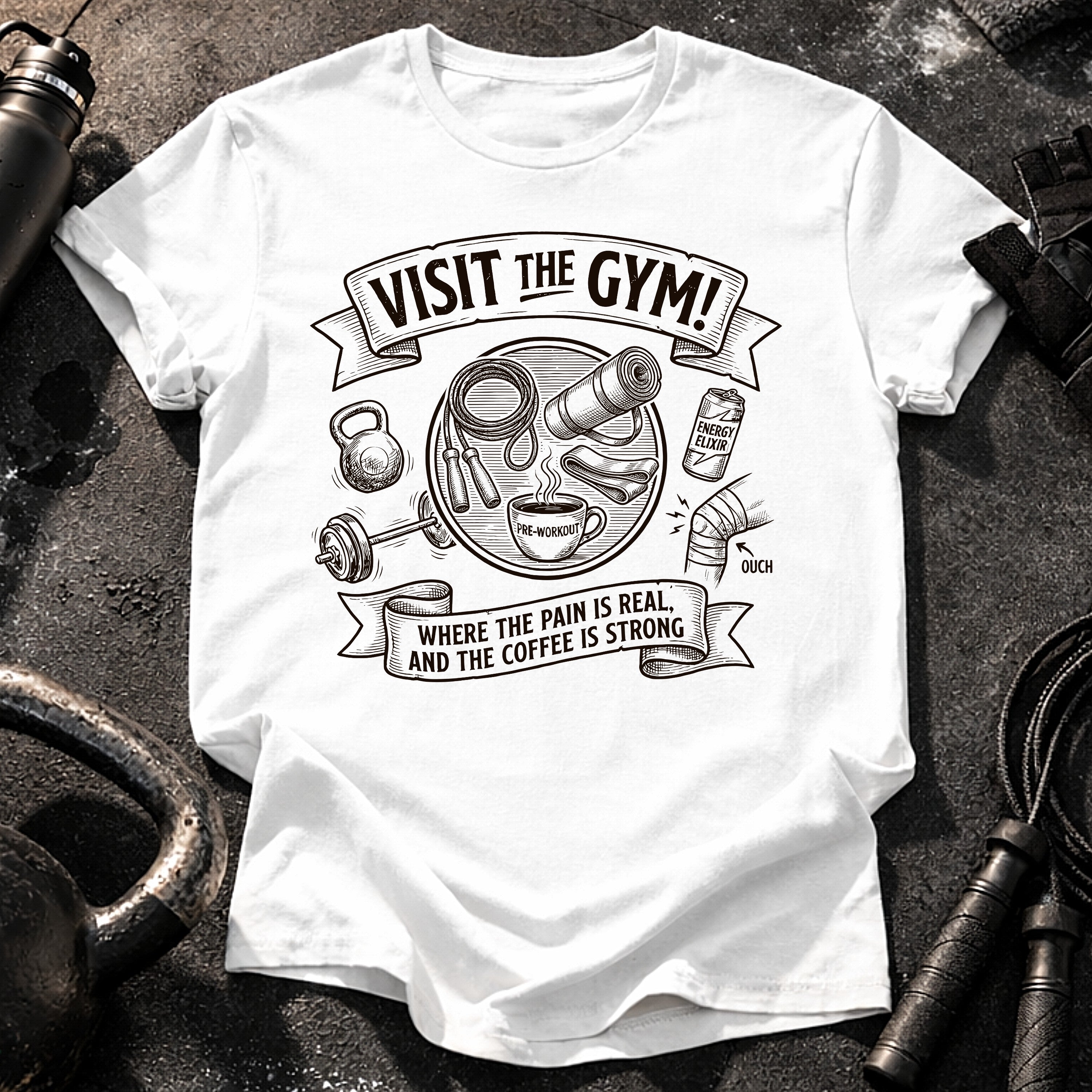 Visit The Gym T-Shirt