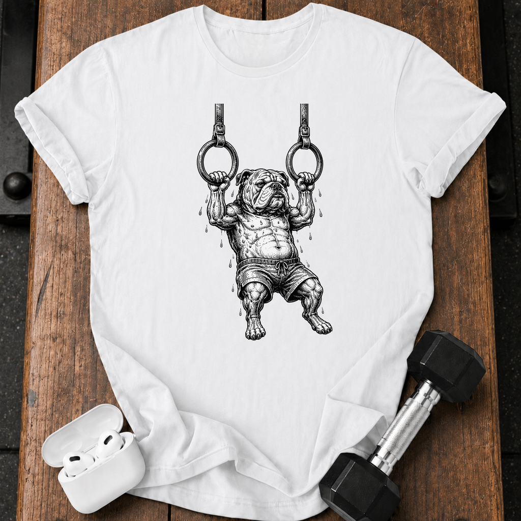 Bulldog Gym Rings T-Shirt