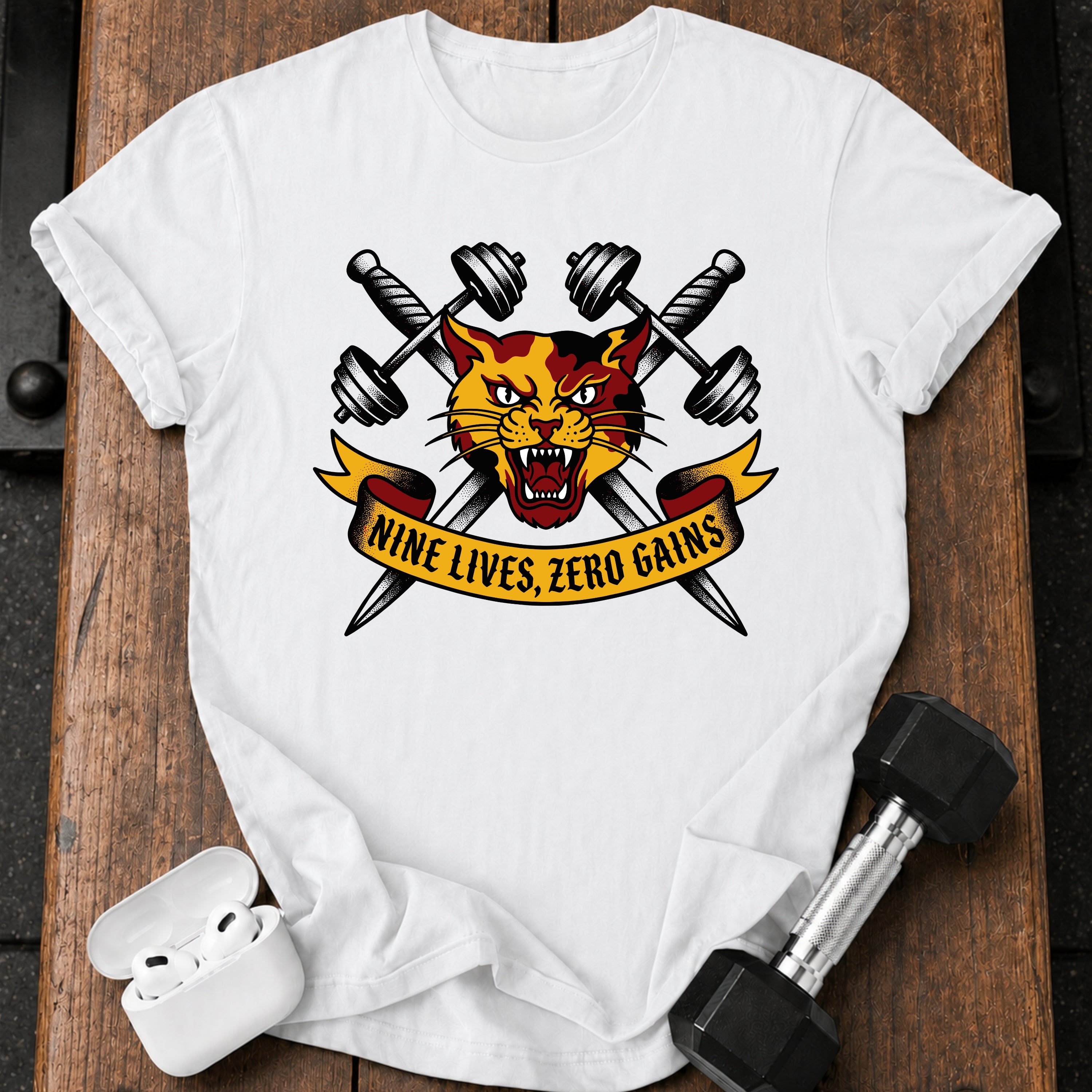 Nine Lives Zero Gains T-Shirt