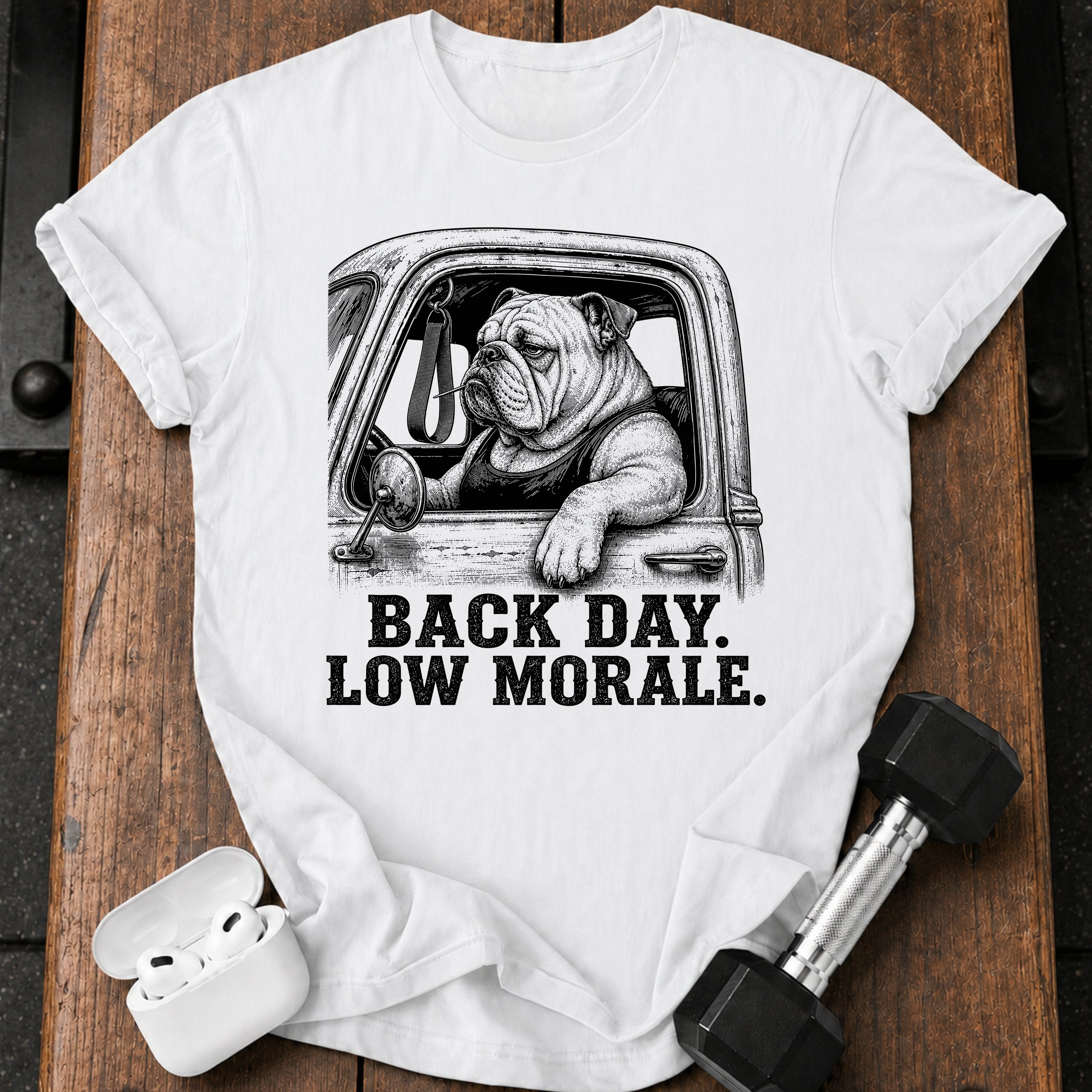 Low Morale Back Day T-Shirt