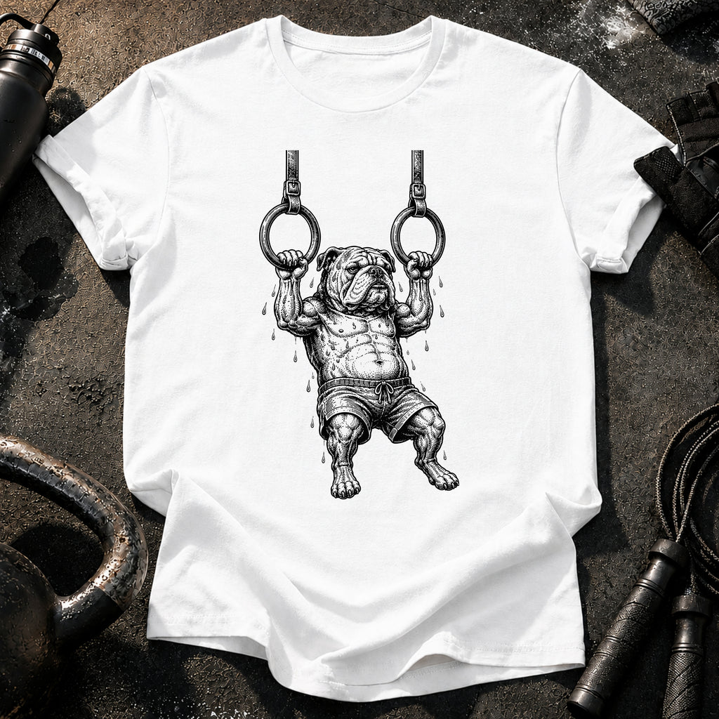 Bulldog Gym Rings T-Shirt