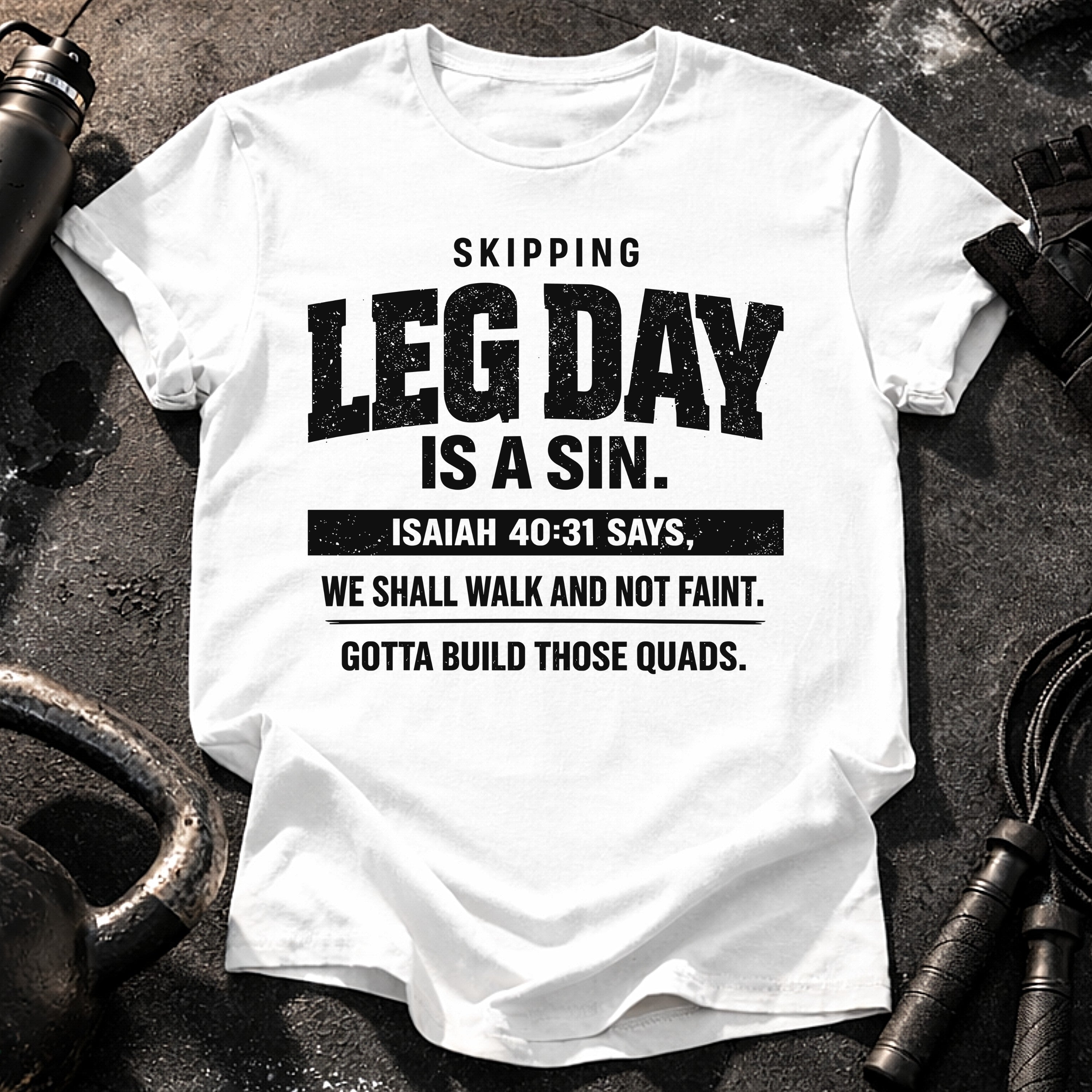 Skipping Leg Day Sin T-Shirt