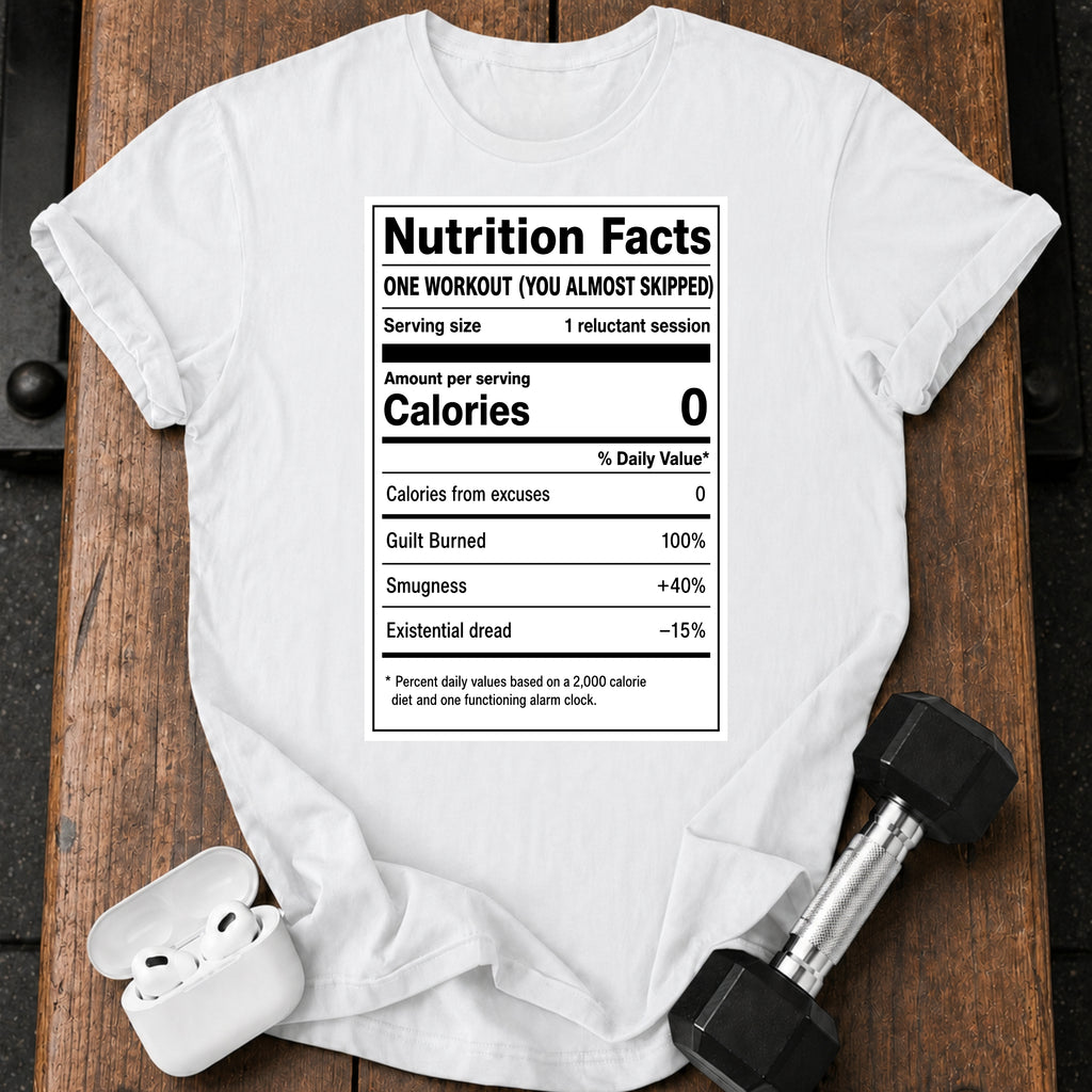 Nutrition Facts Skipped T-Shirt